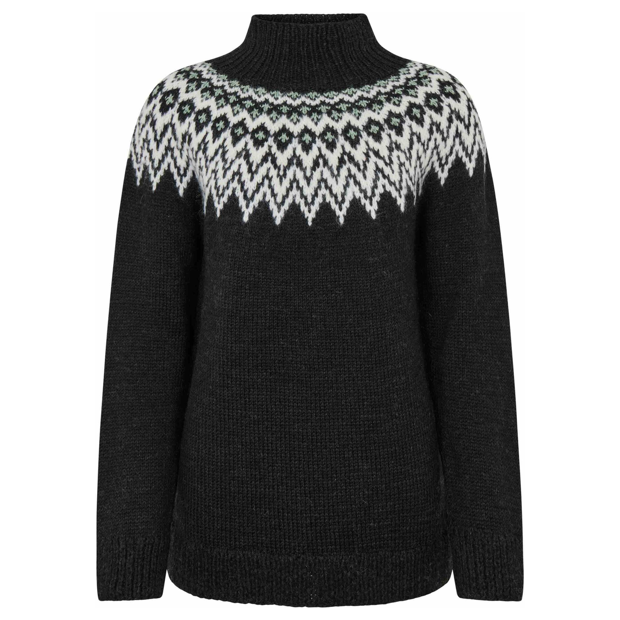 Che Che Sweater High Neck Dame Fuza Wool dame