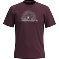 Never Summer Mountain Graphic Short Sleeve Tee Slim Fit