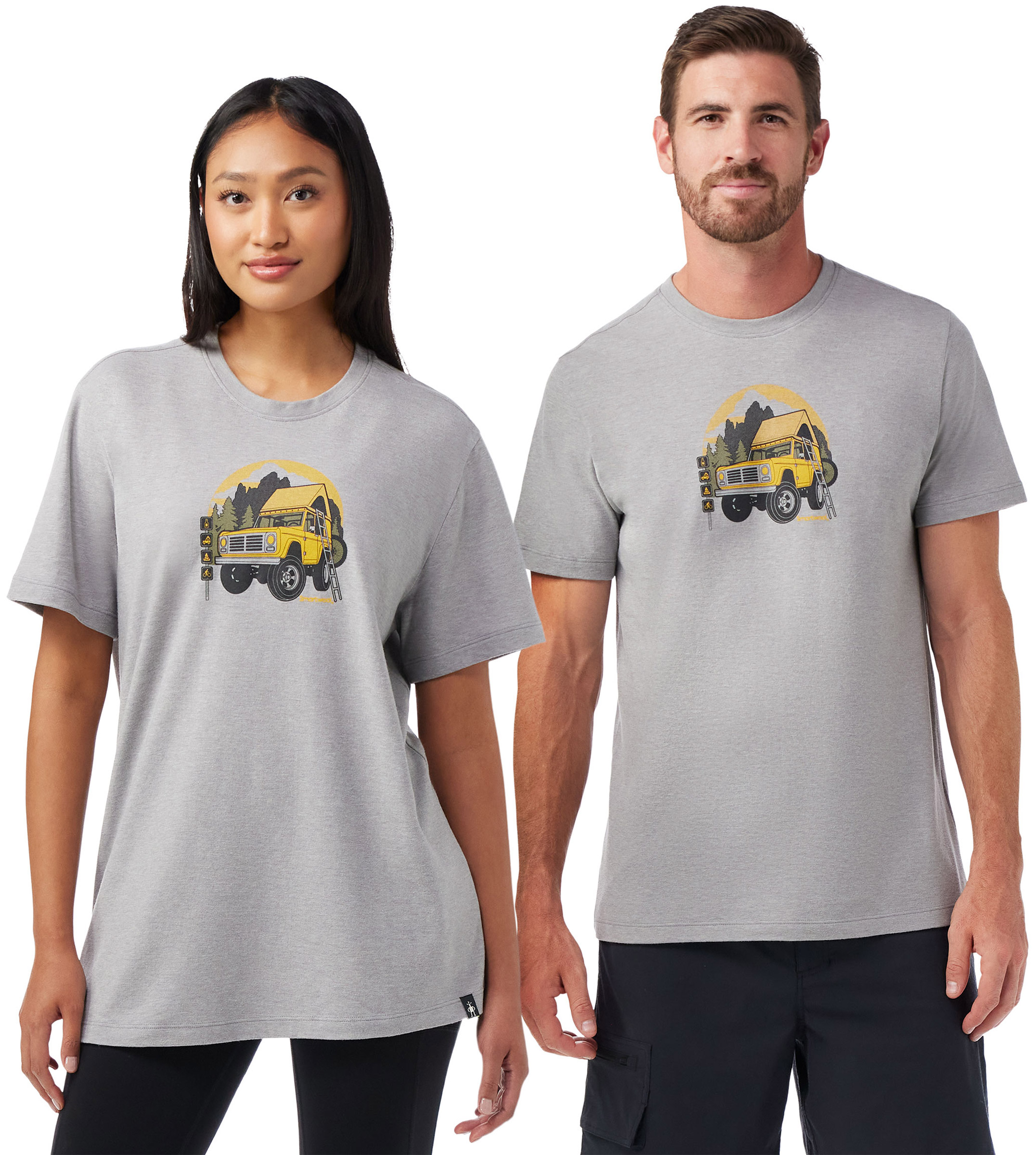 Long Weekend Short Sleeve Graphic Tee SmartWool dame