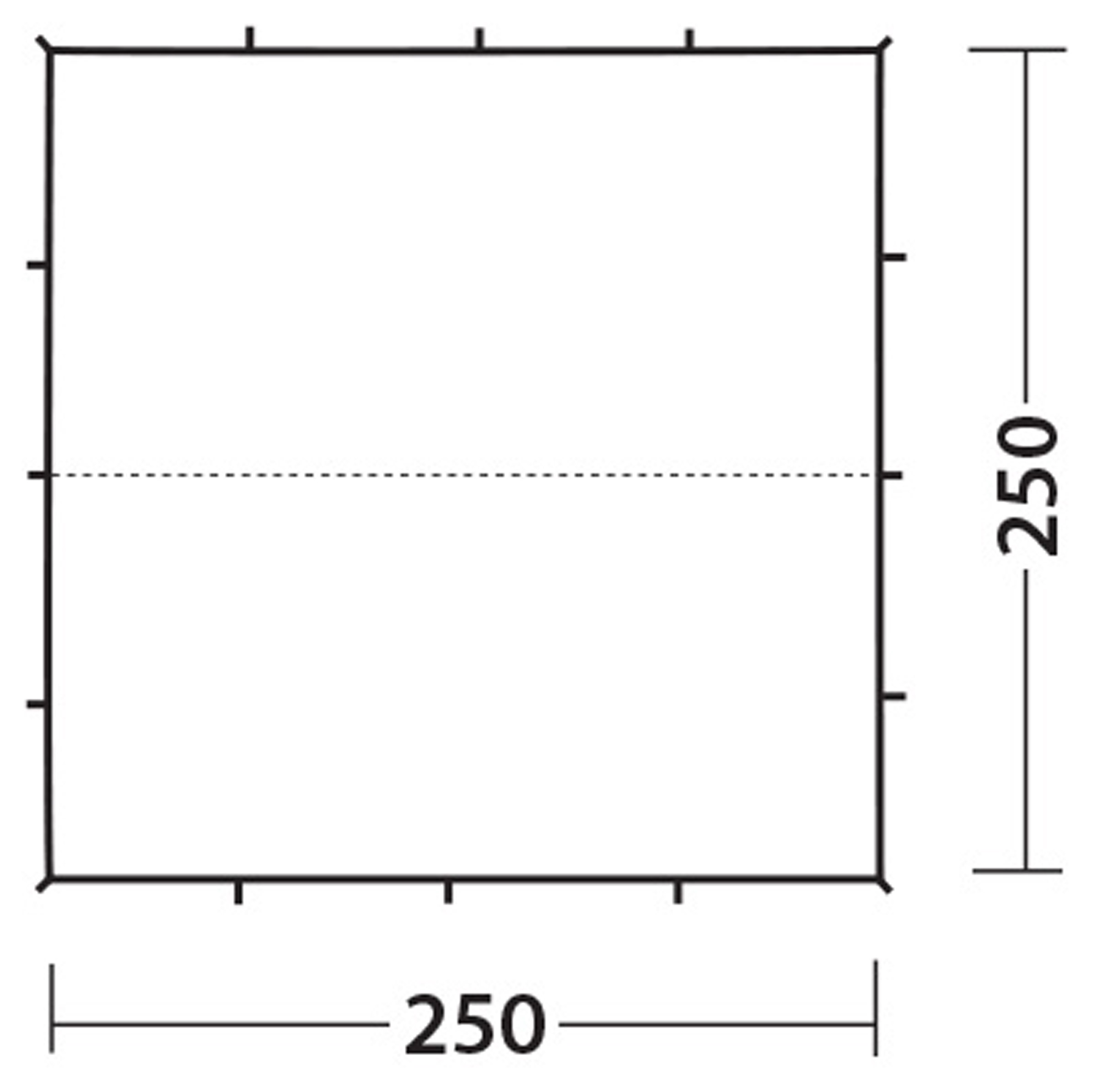 Tarp 2.5 x 2.5 m Pro