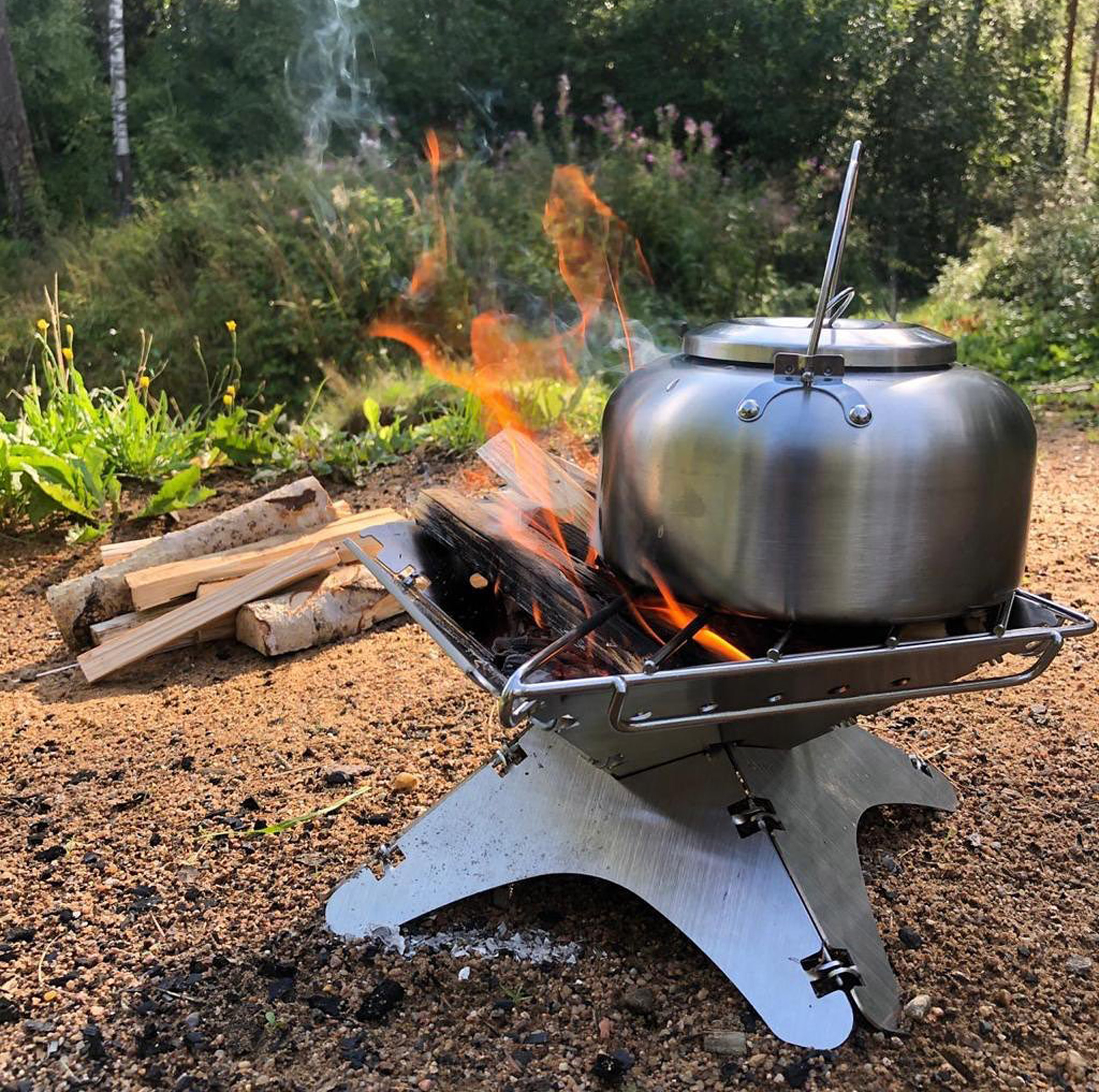 Grate for Small Flat Firepit