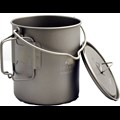 Titanium 750 ml Pot with Bail Handle Toaks Kogegrej