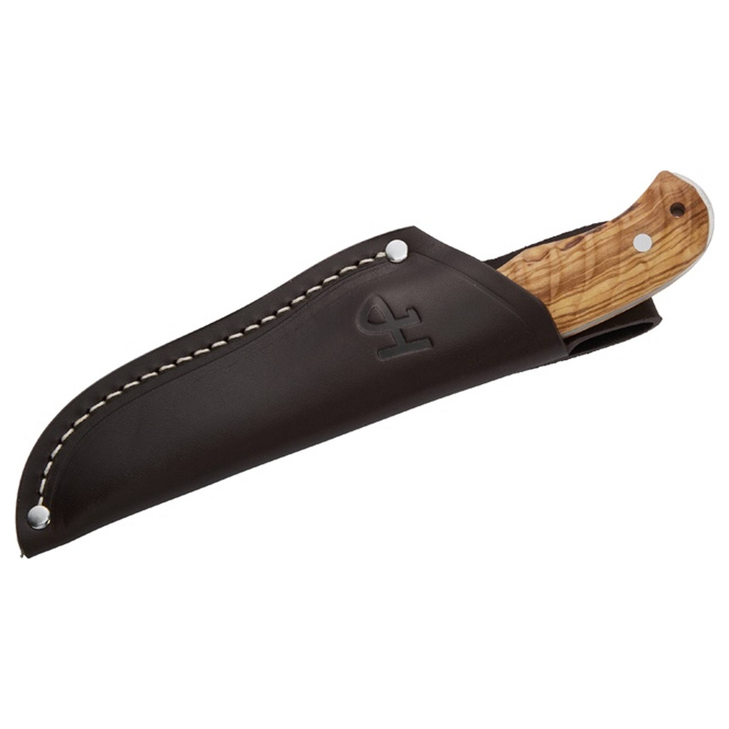 Outdoor Knife, 11 cm Olive Wood