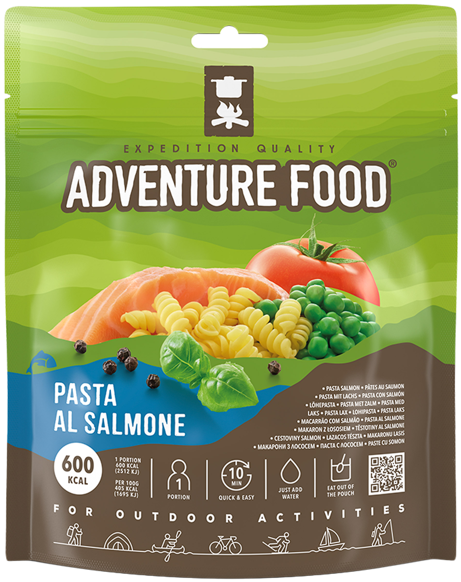 Pasta al Salmone Adventure Food brands