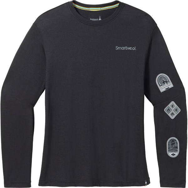 Outdoor Patch Graphic Long Sleeve Tee SmartWool Beklædning