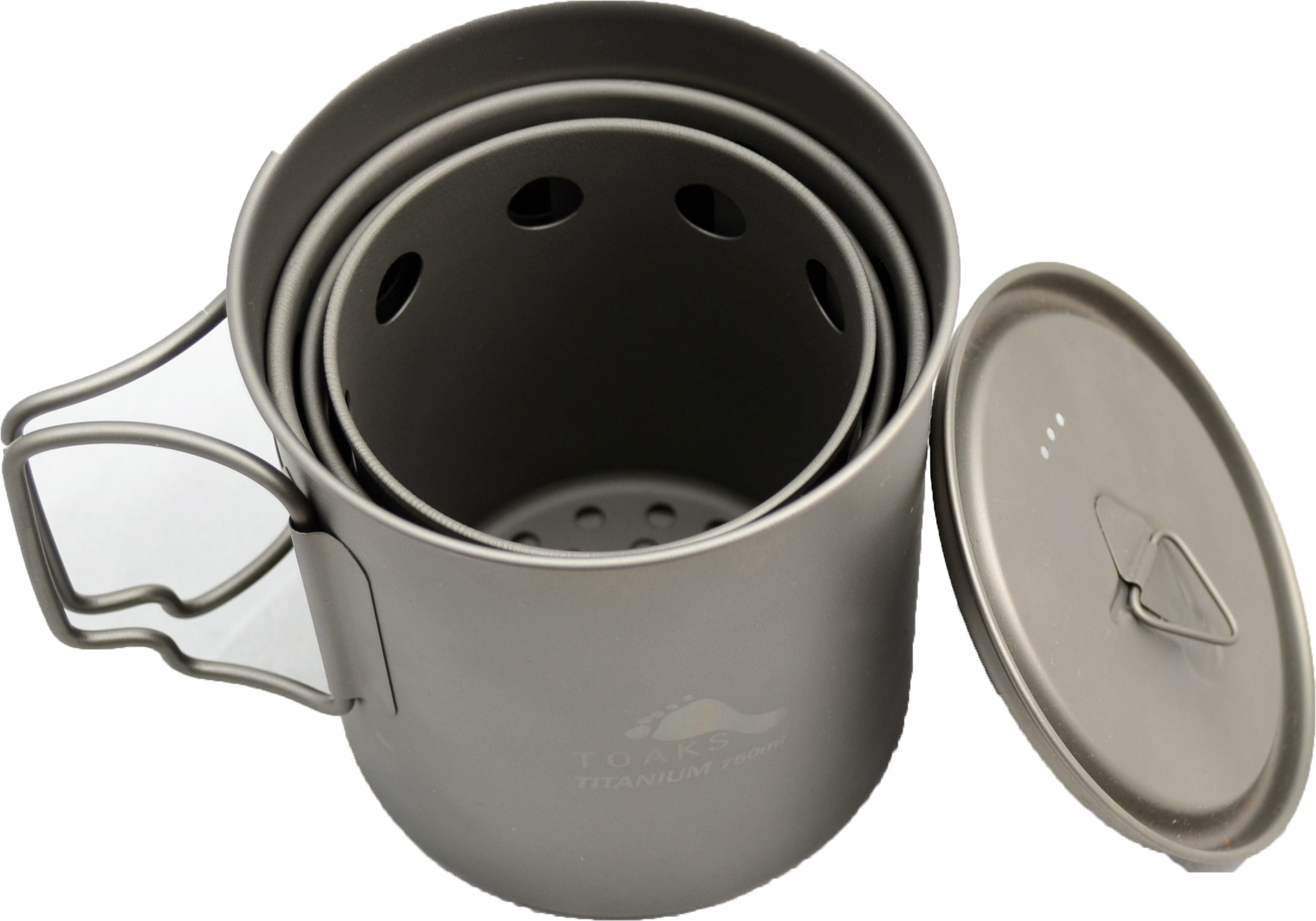 Titanium Small Backpacking Træbrænder