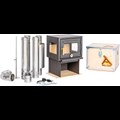 Compact Stove with Flue Kit Orland Living Telte