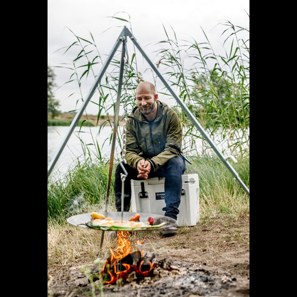 Hanging Fire Bowl for Cooking Tripod