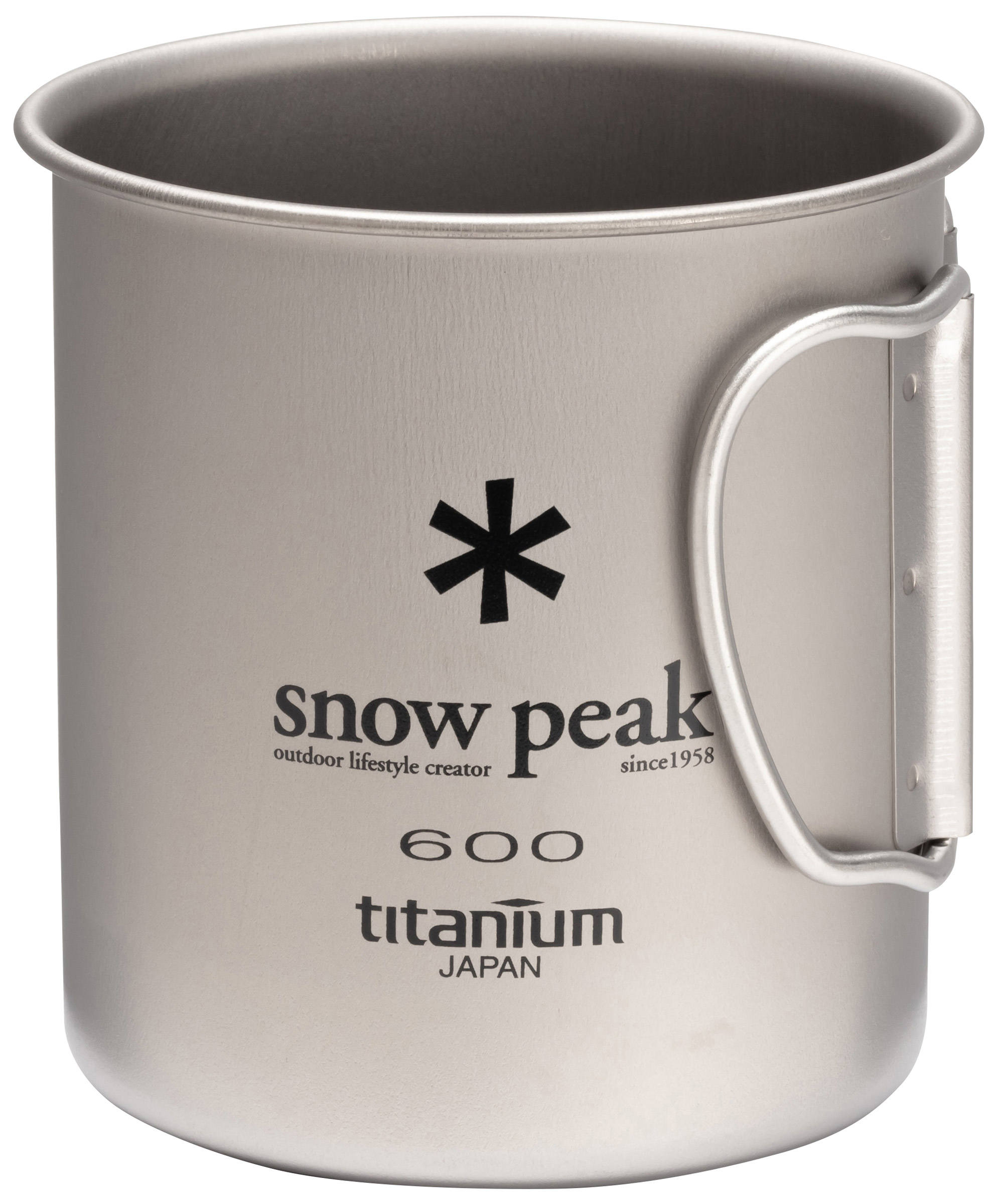 Titanium Single Wall 600 ml Krus