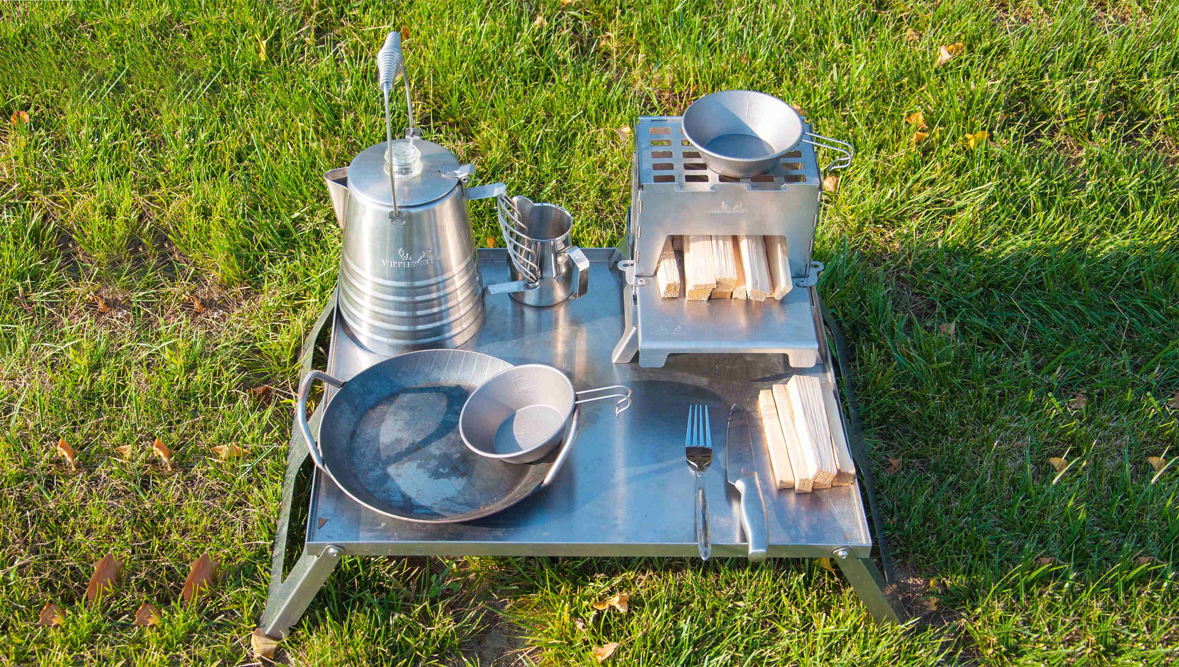 Accessory Table for Large Flat Firepit