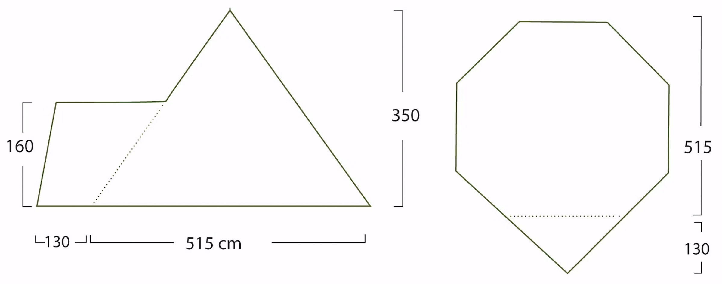 Varanger 12-14 Camp, 14-Personers Tipitelt