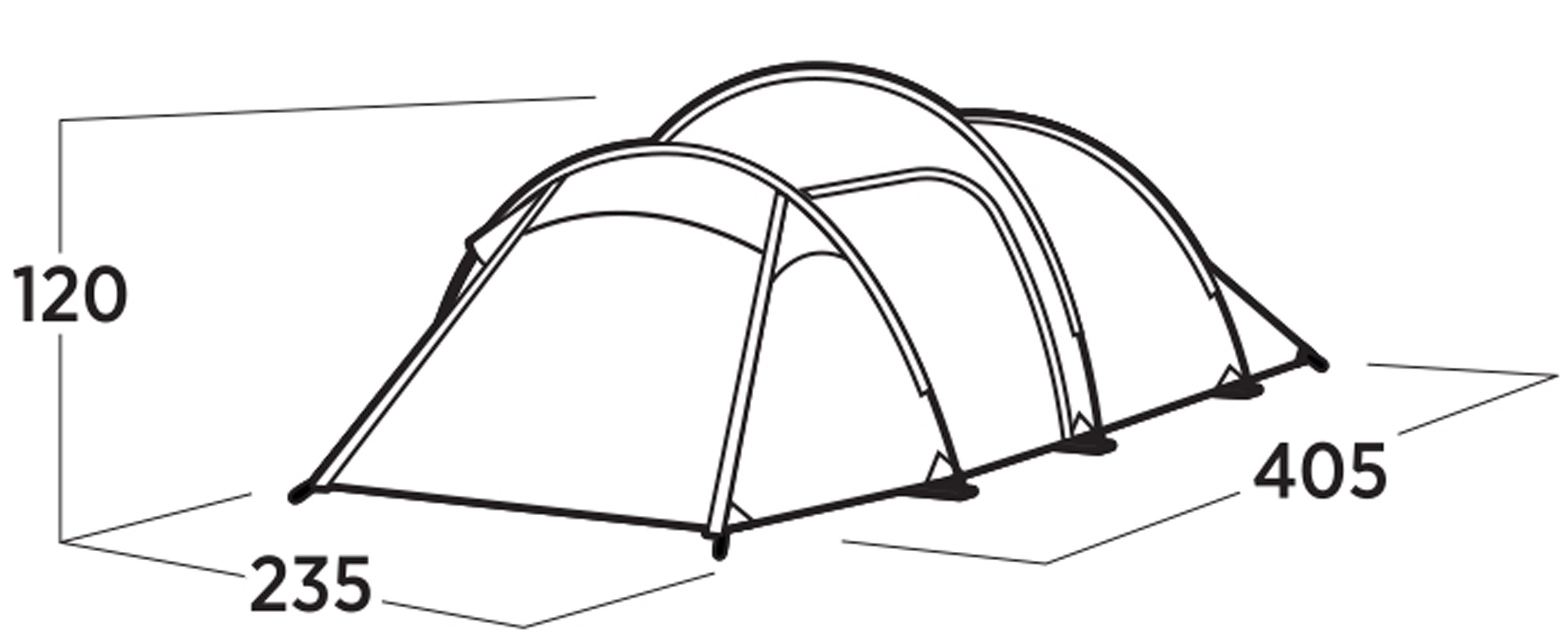 Pasvik 4, 4-Personers Telt