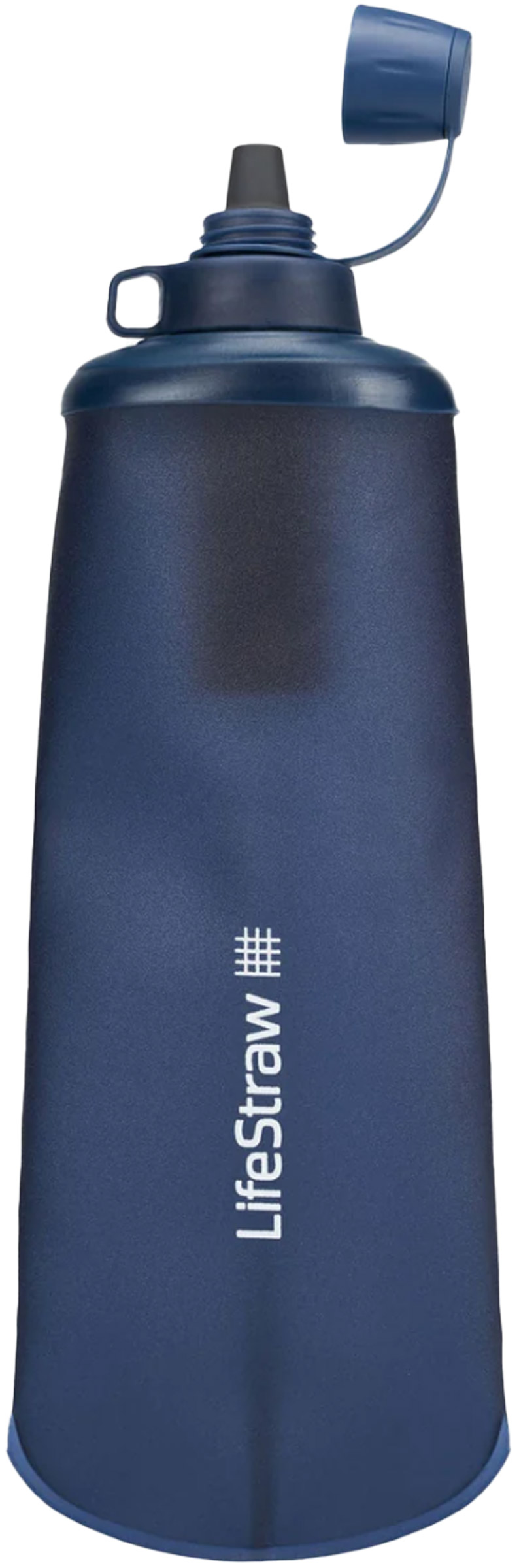 Peak Squeeze 1 ltr Foldbar Drikkeflaske med Vandrensningsfilter