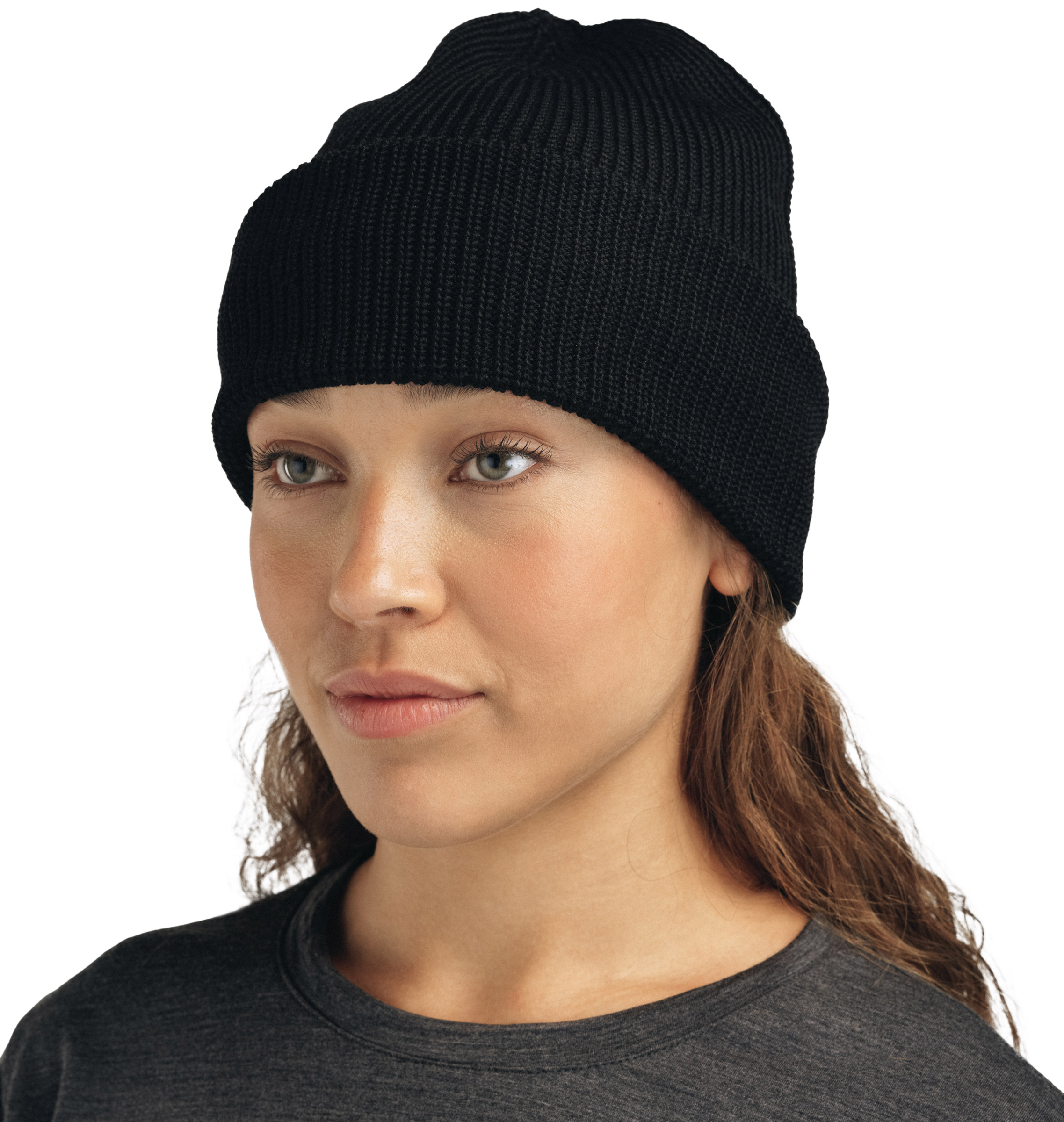 Flat Knit Balaclava Hat