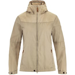 Fjällräven Stina Jacket Dame XL Beige Windbreakers & G-1000® jakker