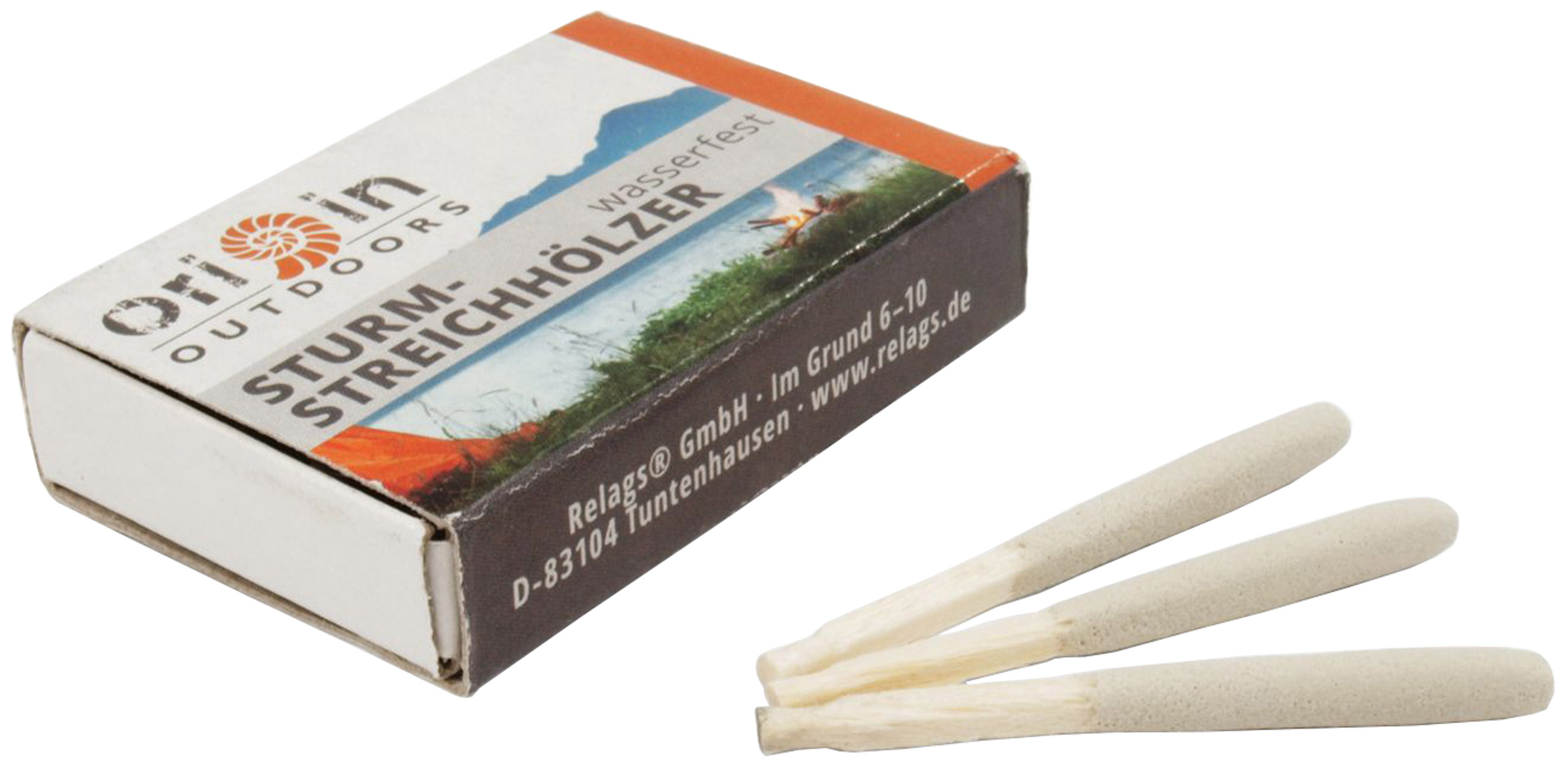 Storm Matches Waterproof Stormtændstikker Origin Outdoors kogegrej