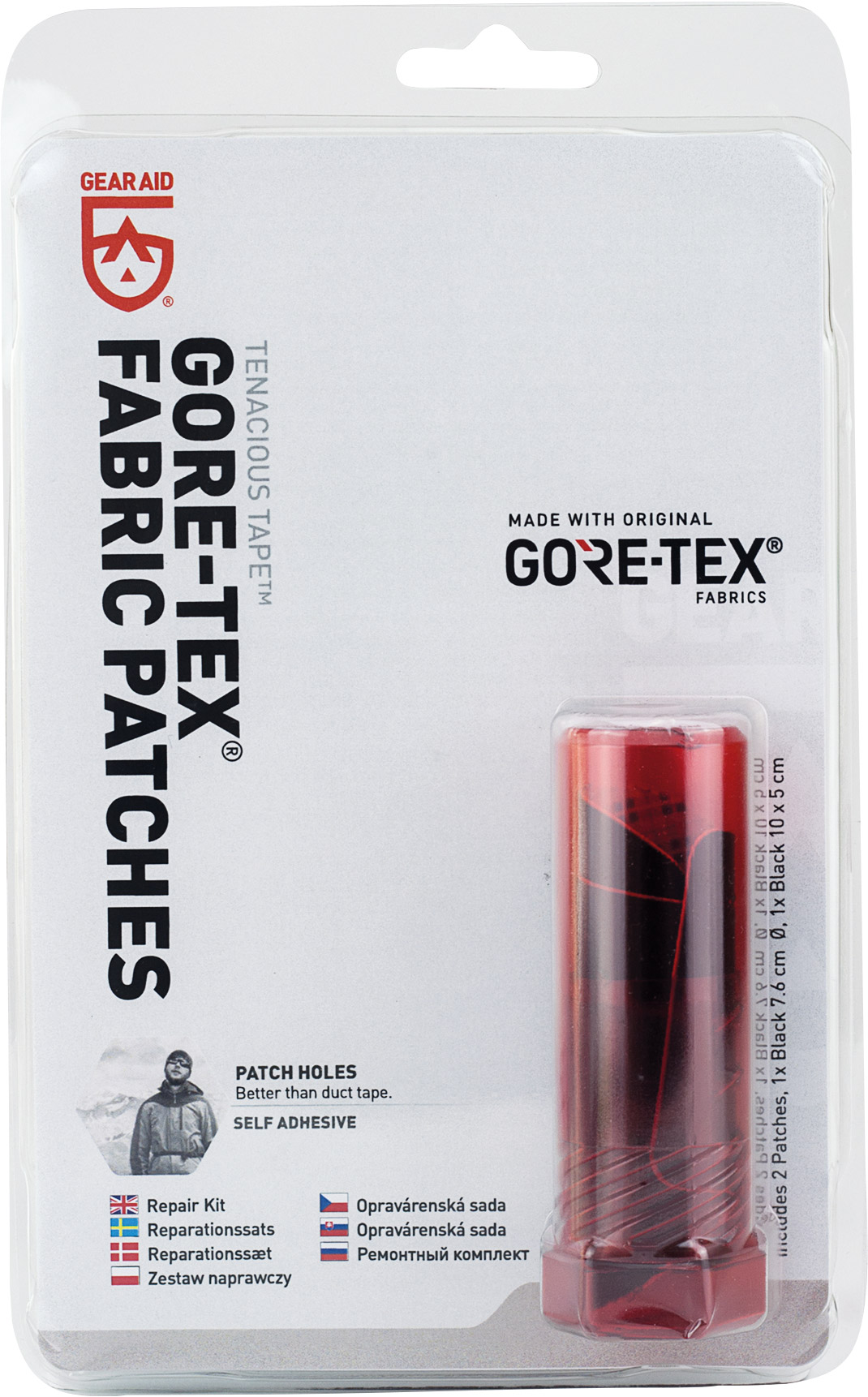 Gore-Tex Fabric Patches - Black Gear Aid brands