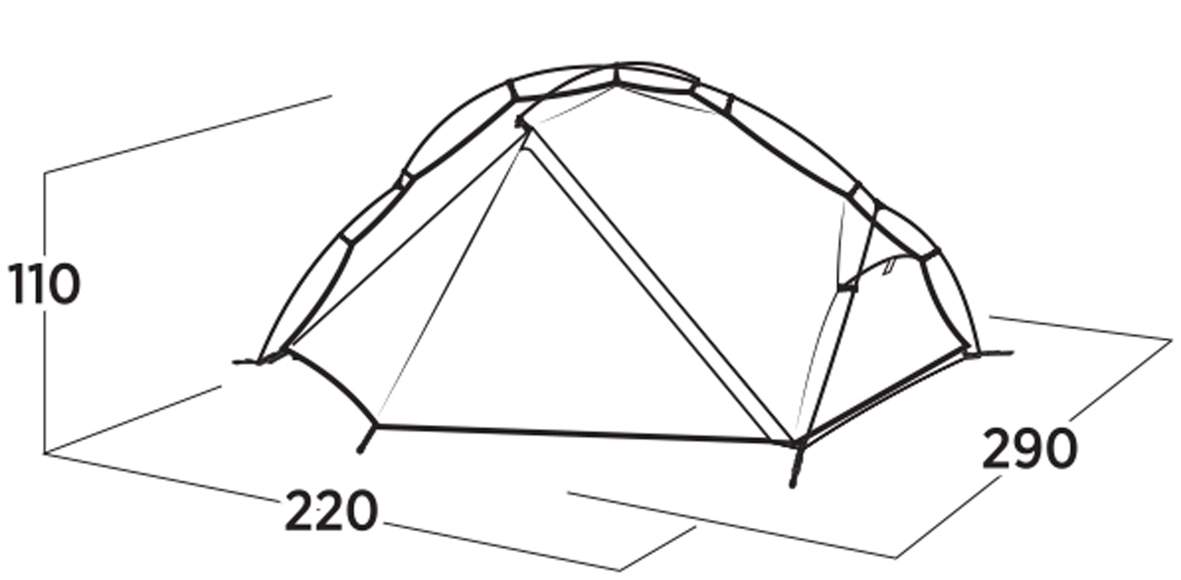 Rago 3, 3-Personers Telt