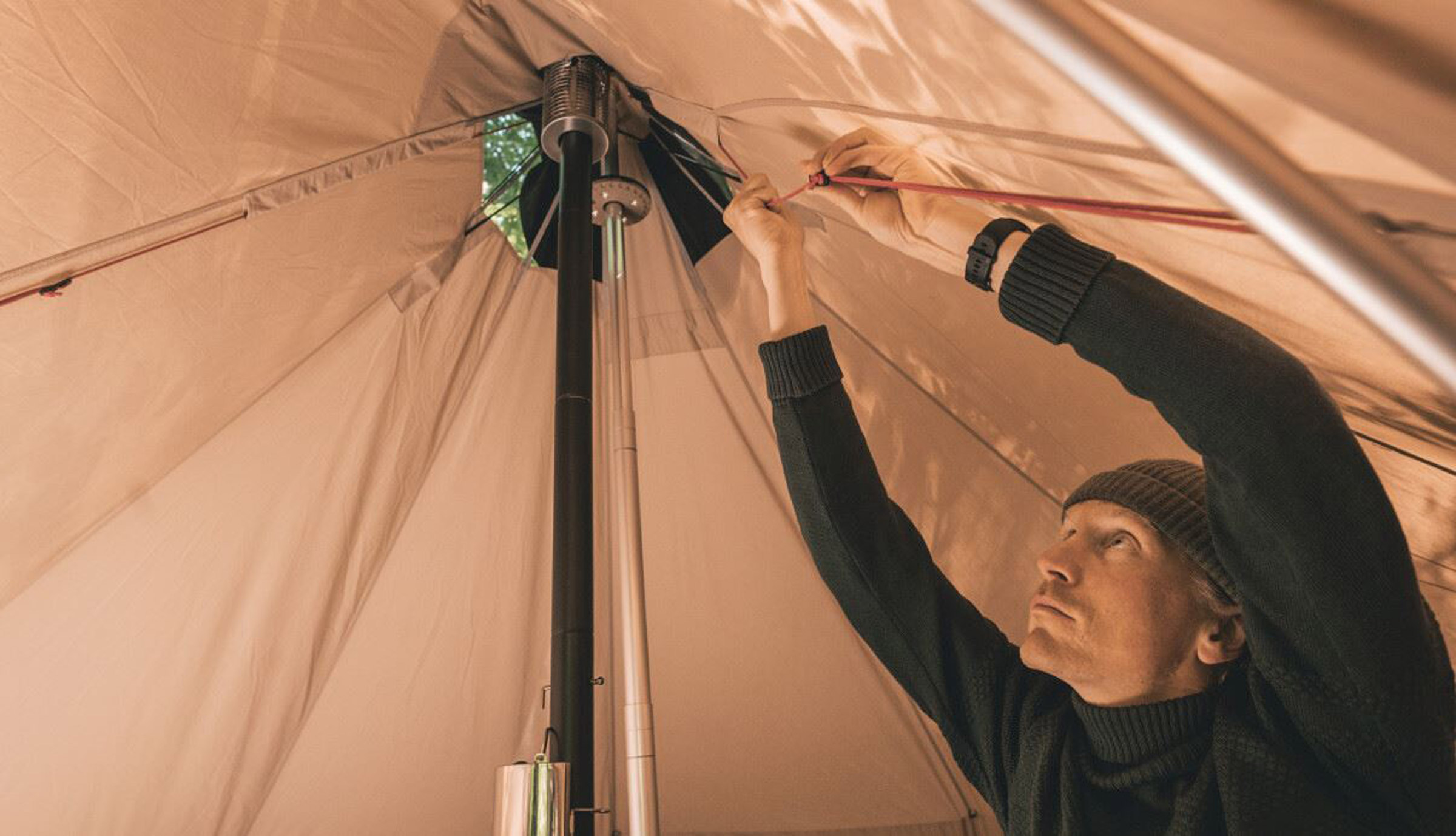 Klondike 6, 6-Personers Bomuldstelt