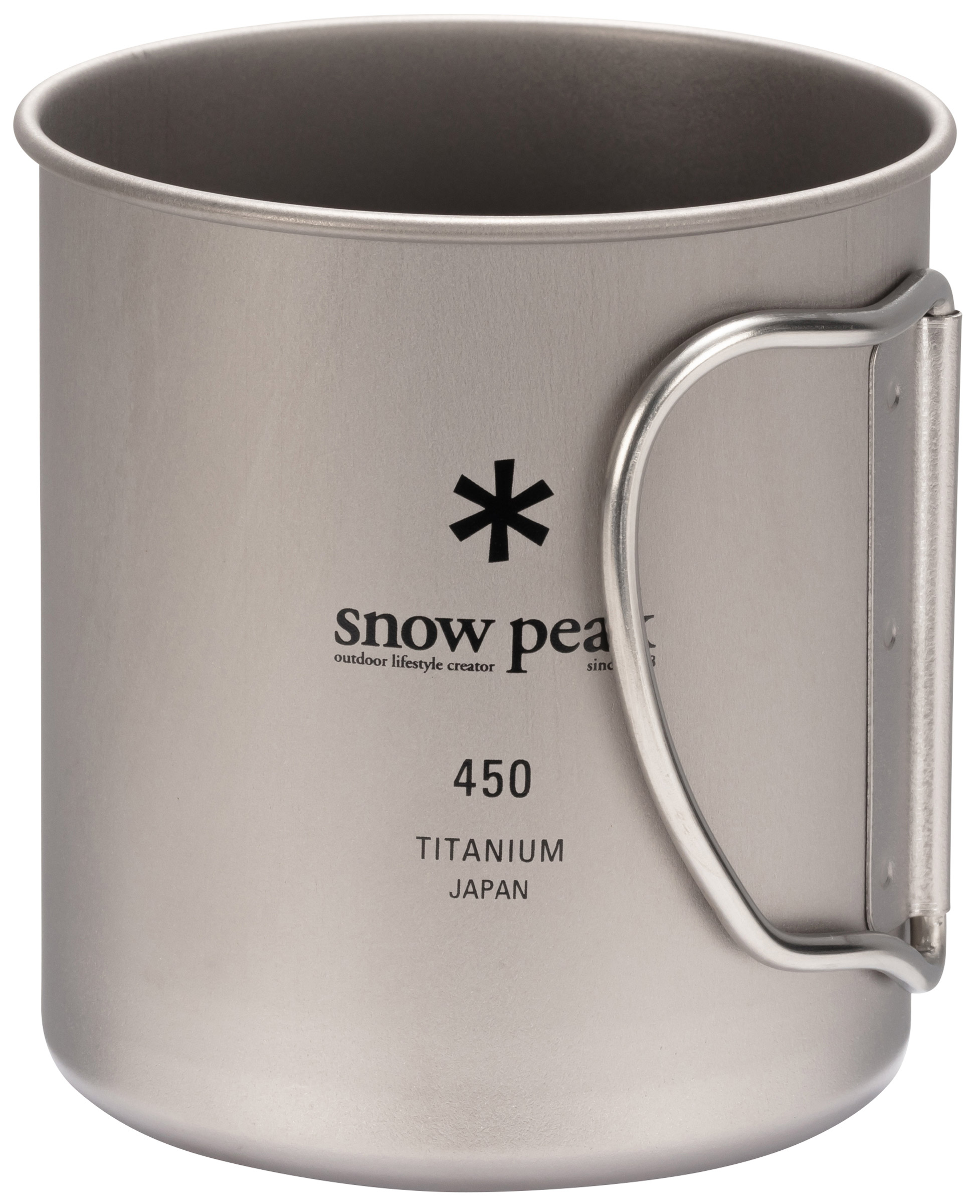 Titanium Single Wall 450 ml Krus