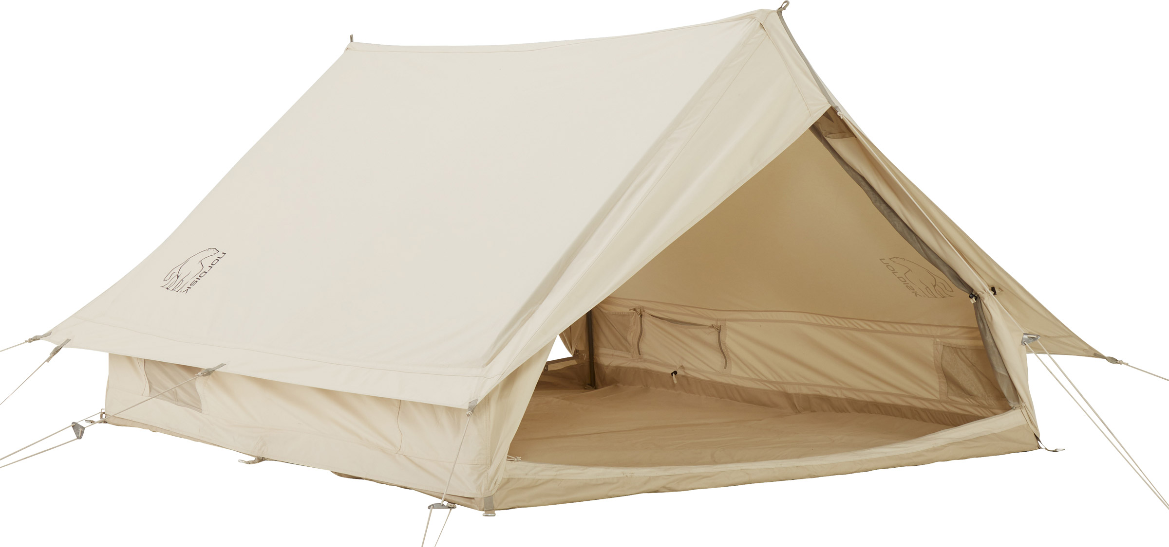 Vimur 4.8 Technical Cotton, 4-Personers Bomuldstelt Nordisk telte