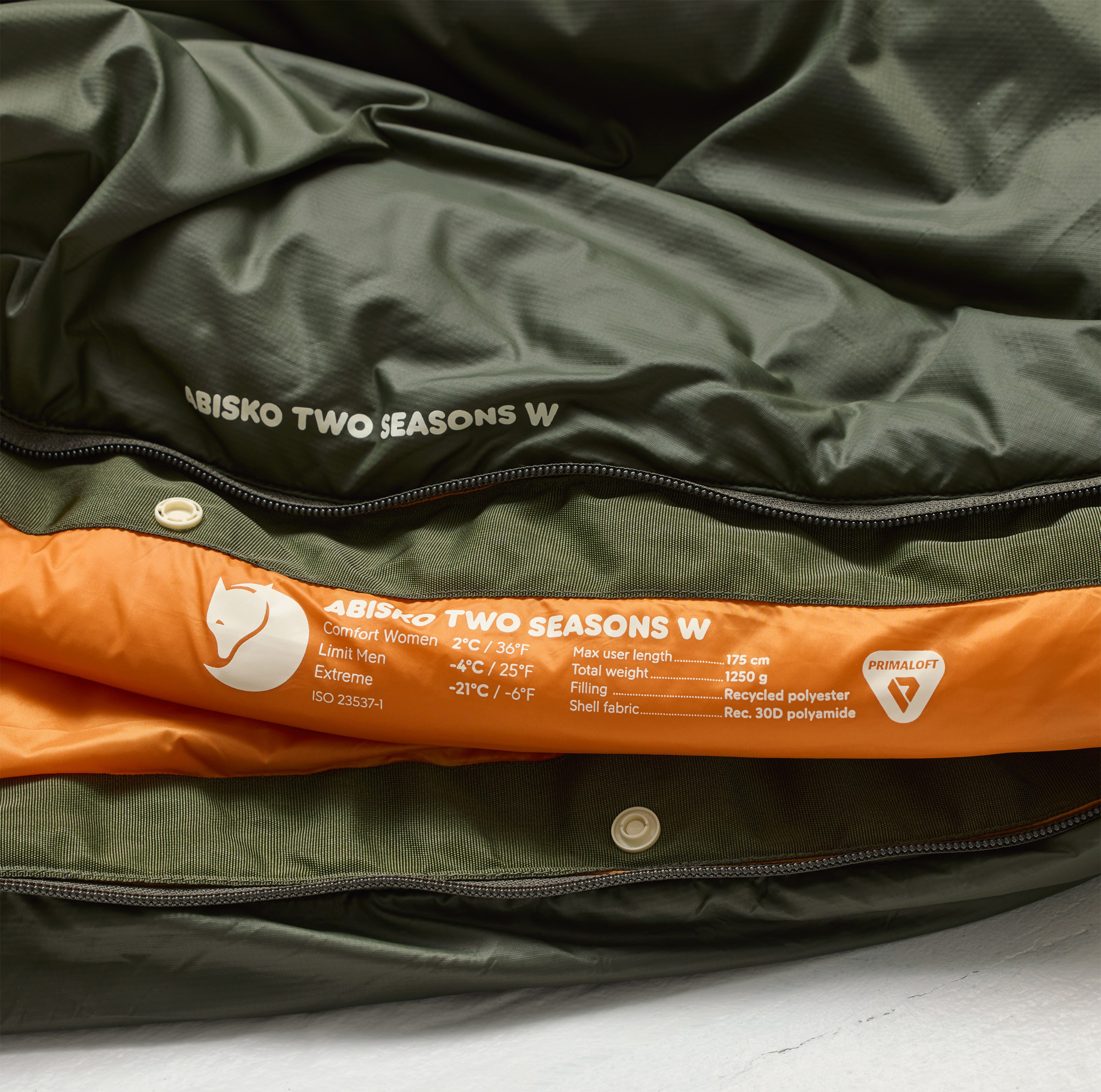 Abisko Two Seasons Dame Fibersovepose