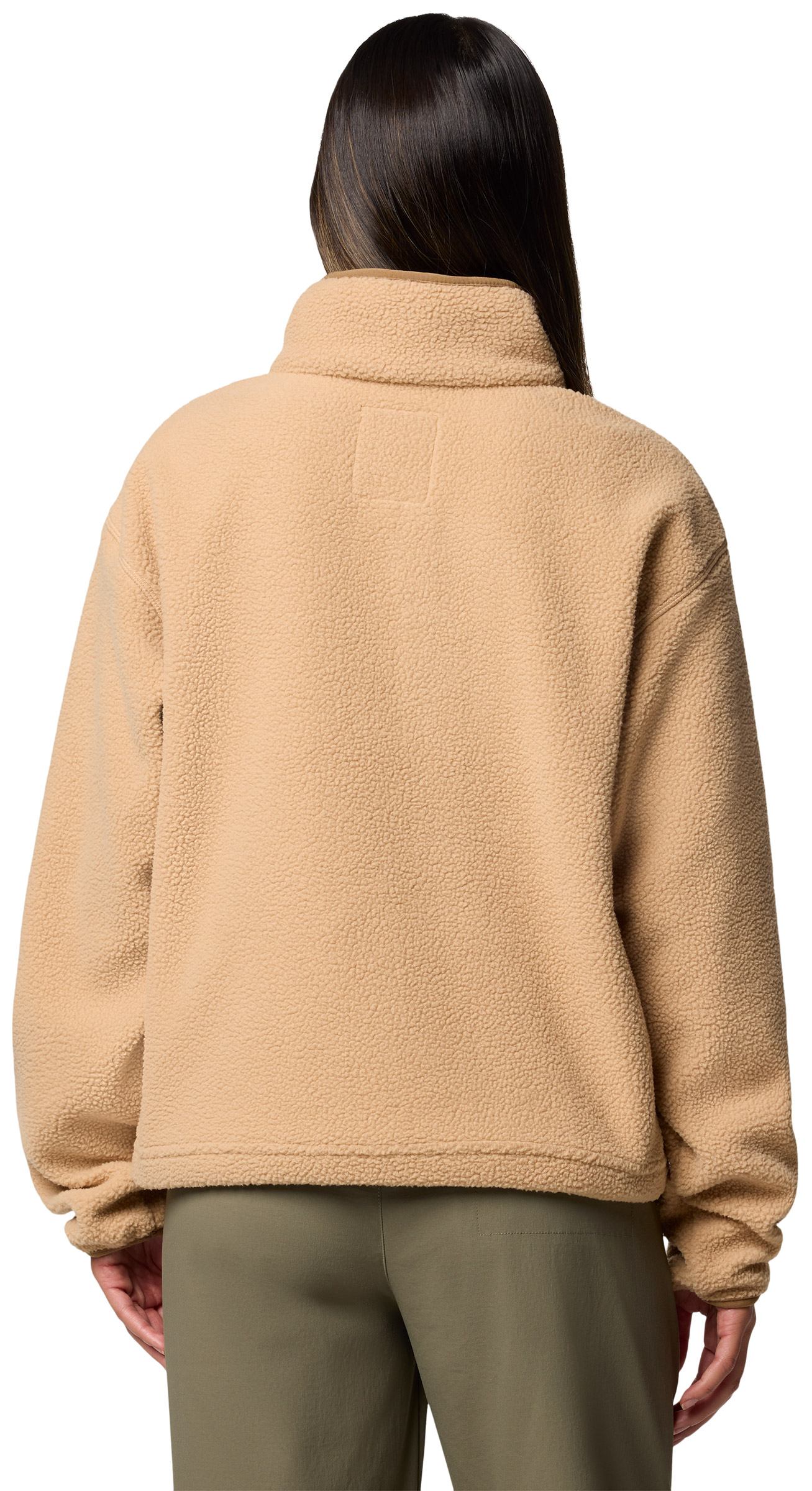 Helvetia II Cropped Half Snap Fleece Dame