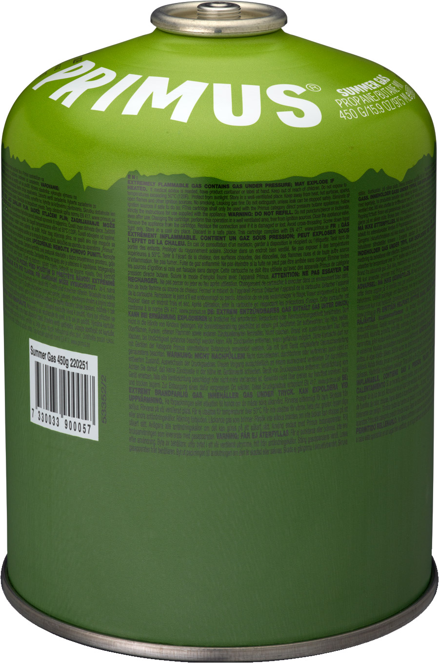 Summer Gas 450g Primus kogegrej