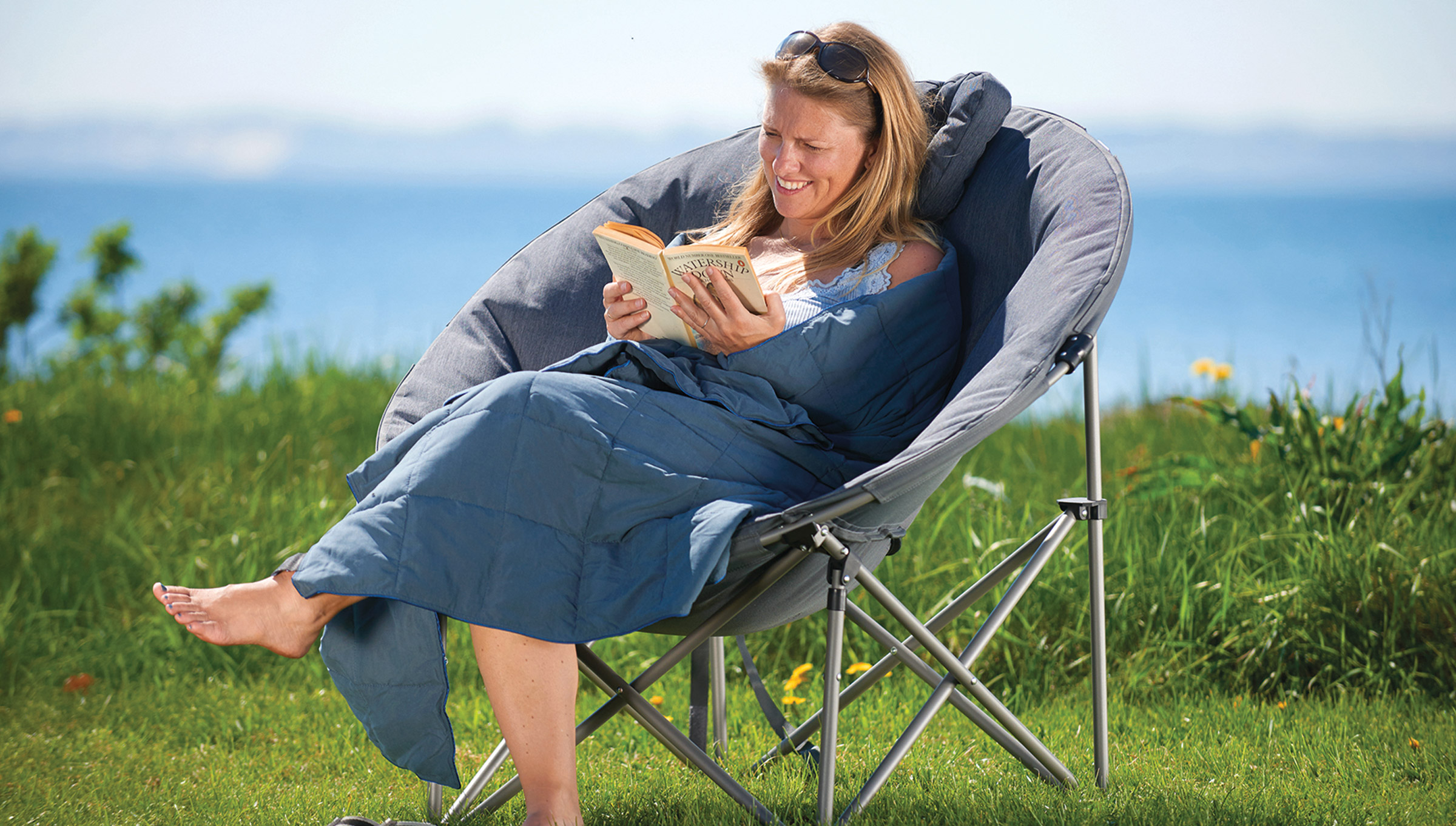 Constellation Comforter Blue Dyne/Tæppe