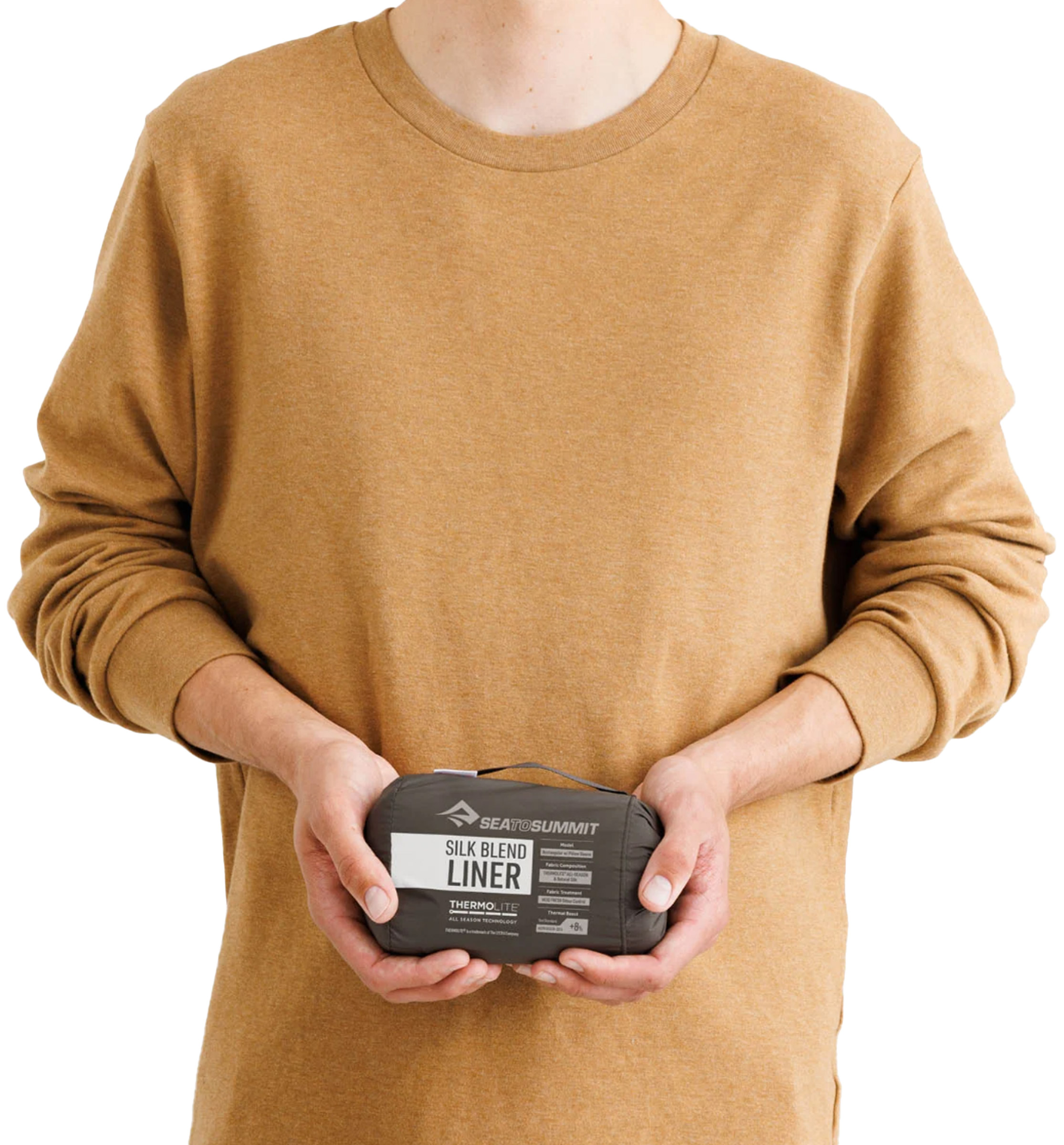 Silk Blend Sleeping Bag Liner - Mummy