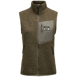 Lundhags Flok Wool Pile Vest Dame S Grøn Veste