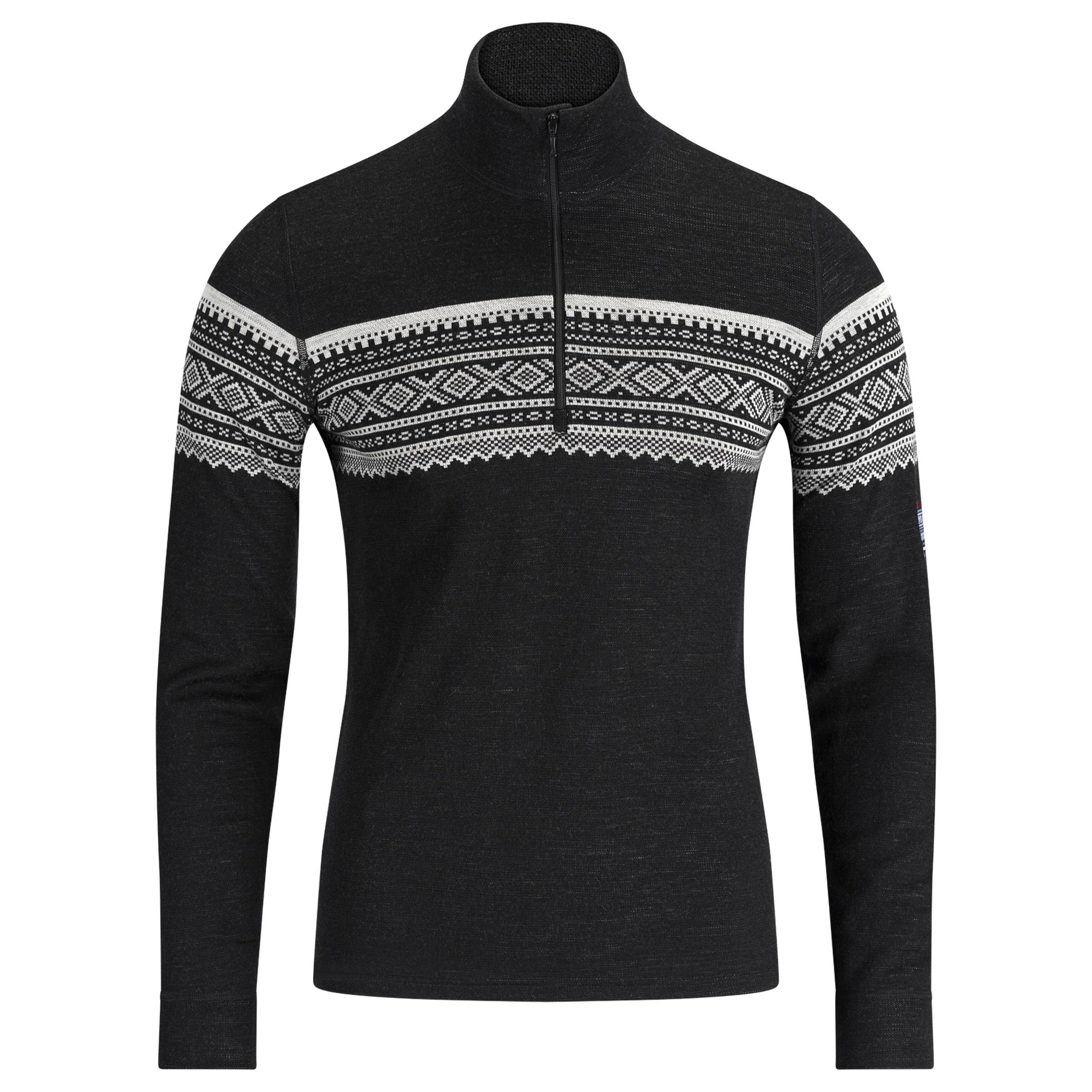 DesignWool Marius Mock Neck with Zip Herre