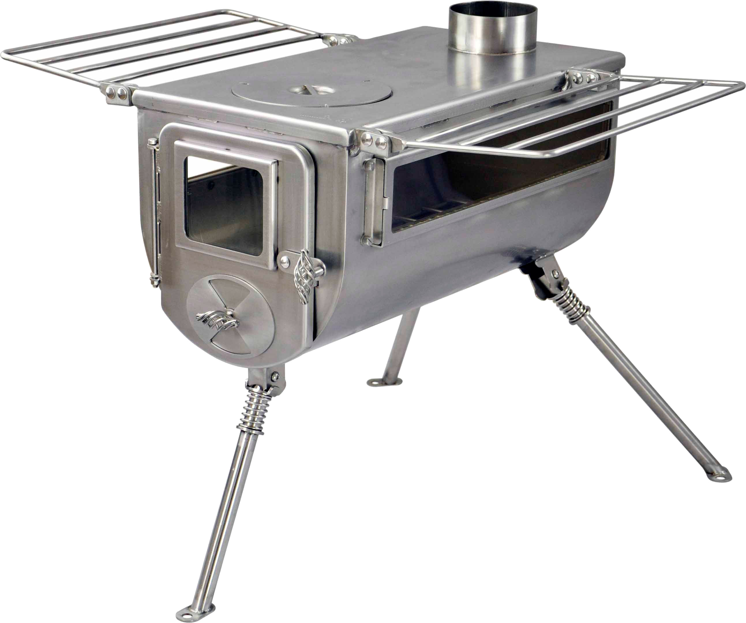 Woodlander Double View Large Cook Camping Stove