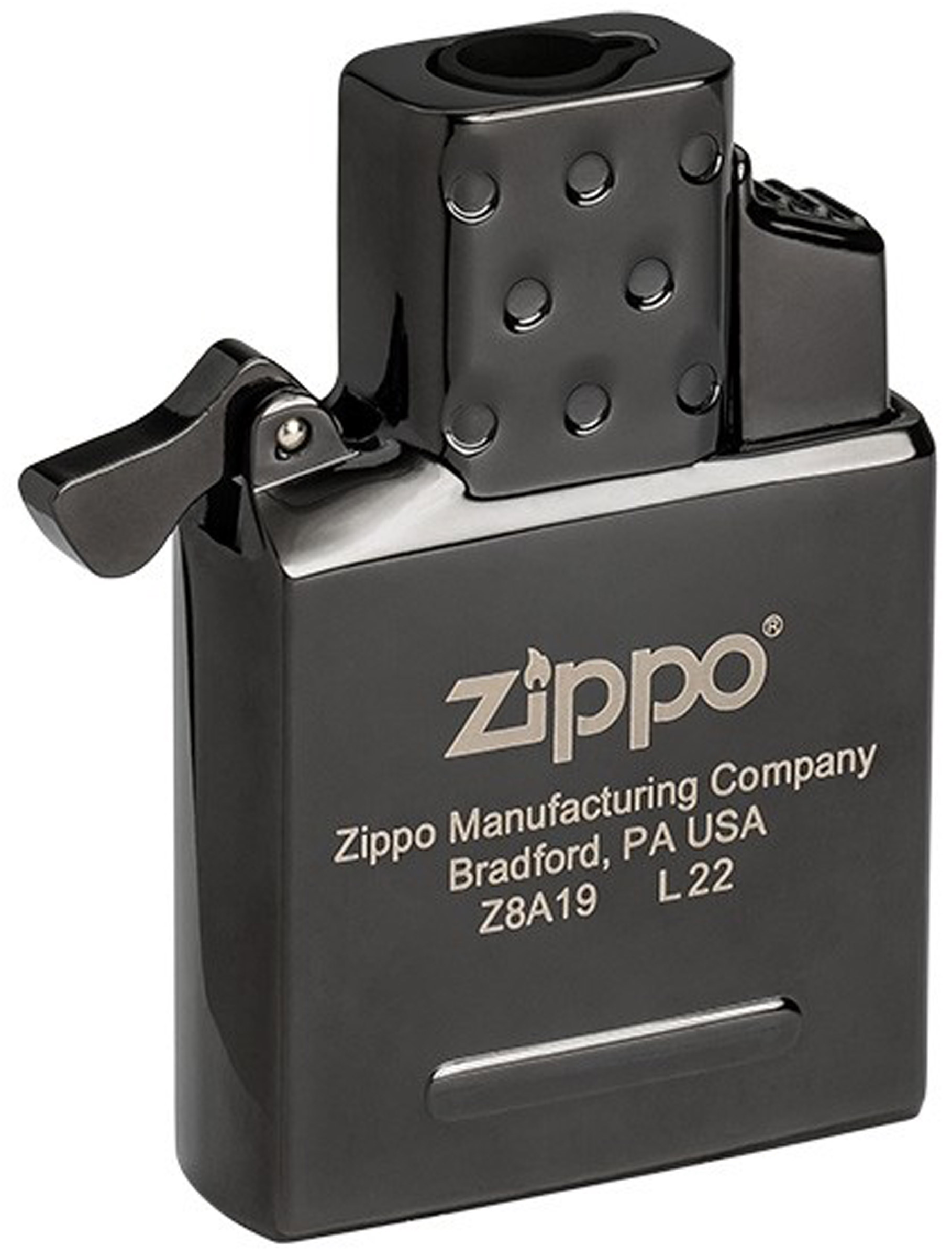 Black Single Torch Butane Insert Zippo kogegrej