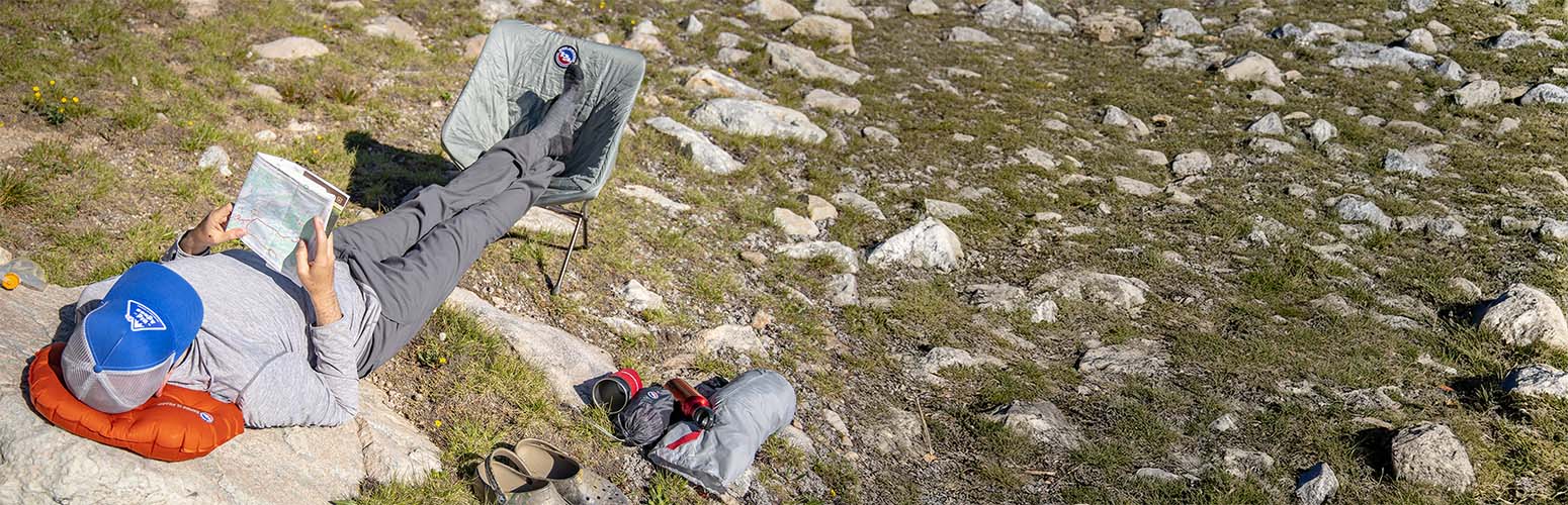 Outdoor stol [Big Agnes] Små & lette stole til friluftslivet