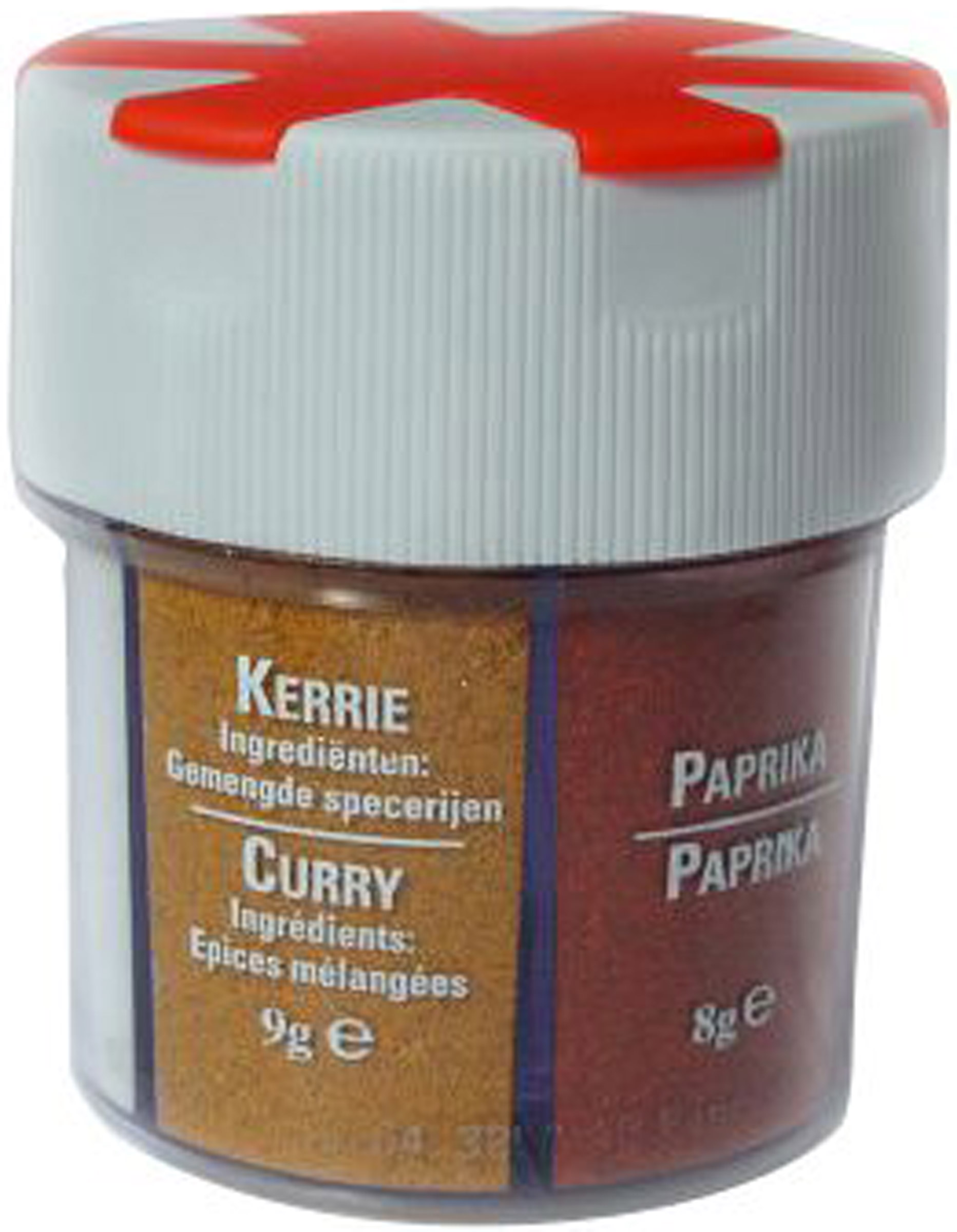 Seasonings Dispenser 6-parts Filled Trek'n Eat brands