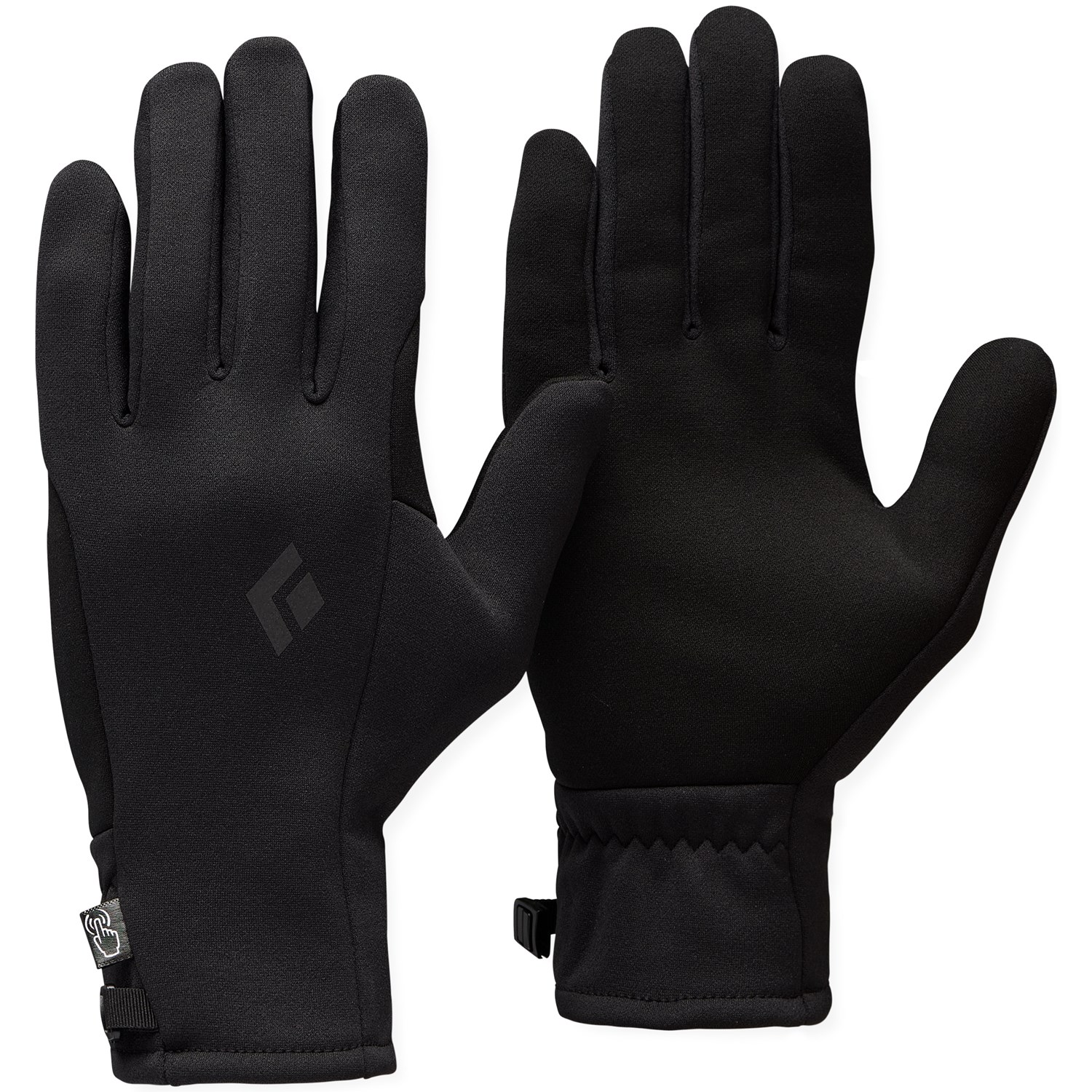 Black Diamond Midweight Screentap Liners XS Sort Handsker & luffer
