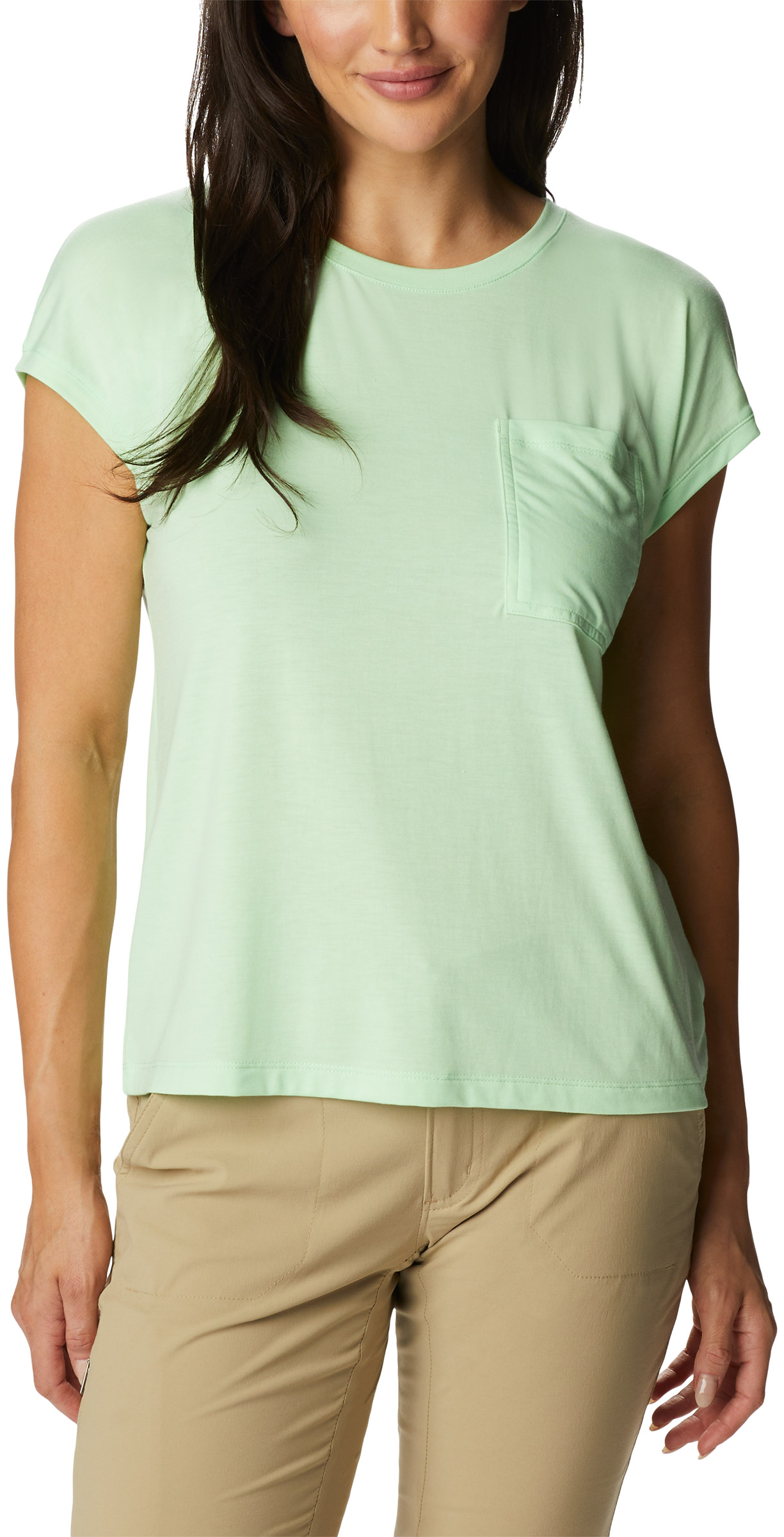 Boundless Trek Short Sleeve Tee Dame Columbia brands