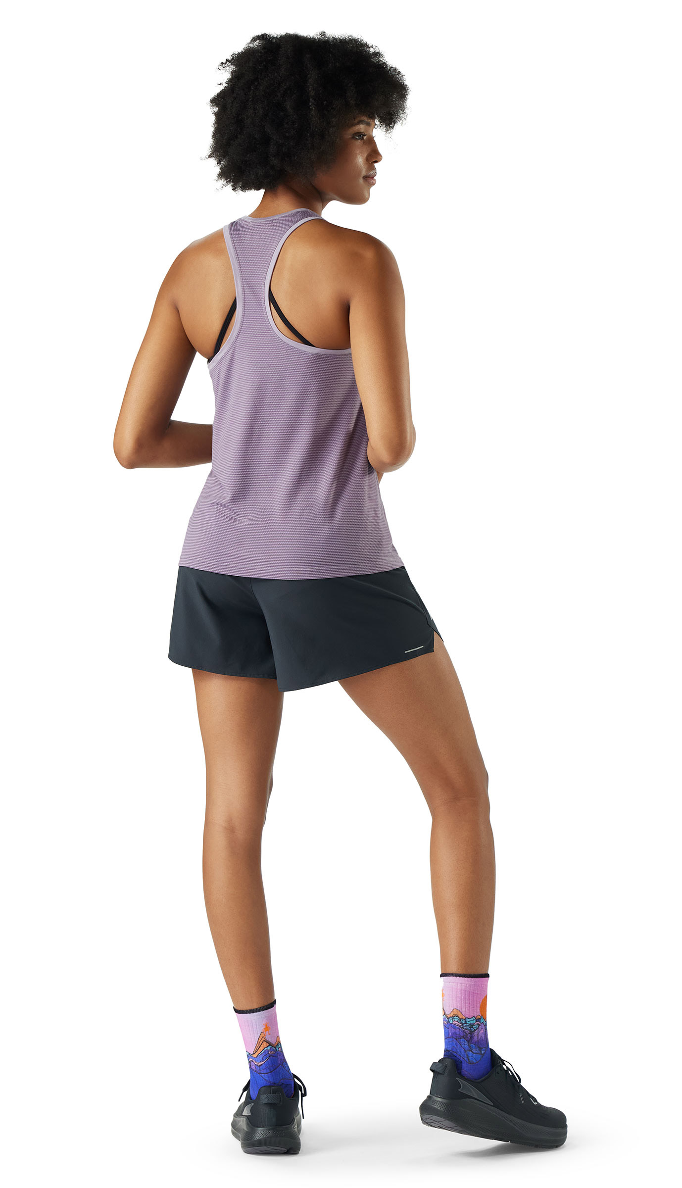 Active Mesh Racerback Tank Dame