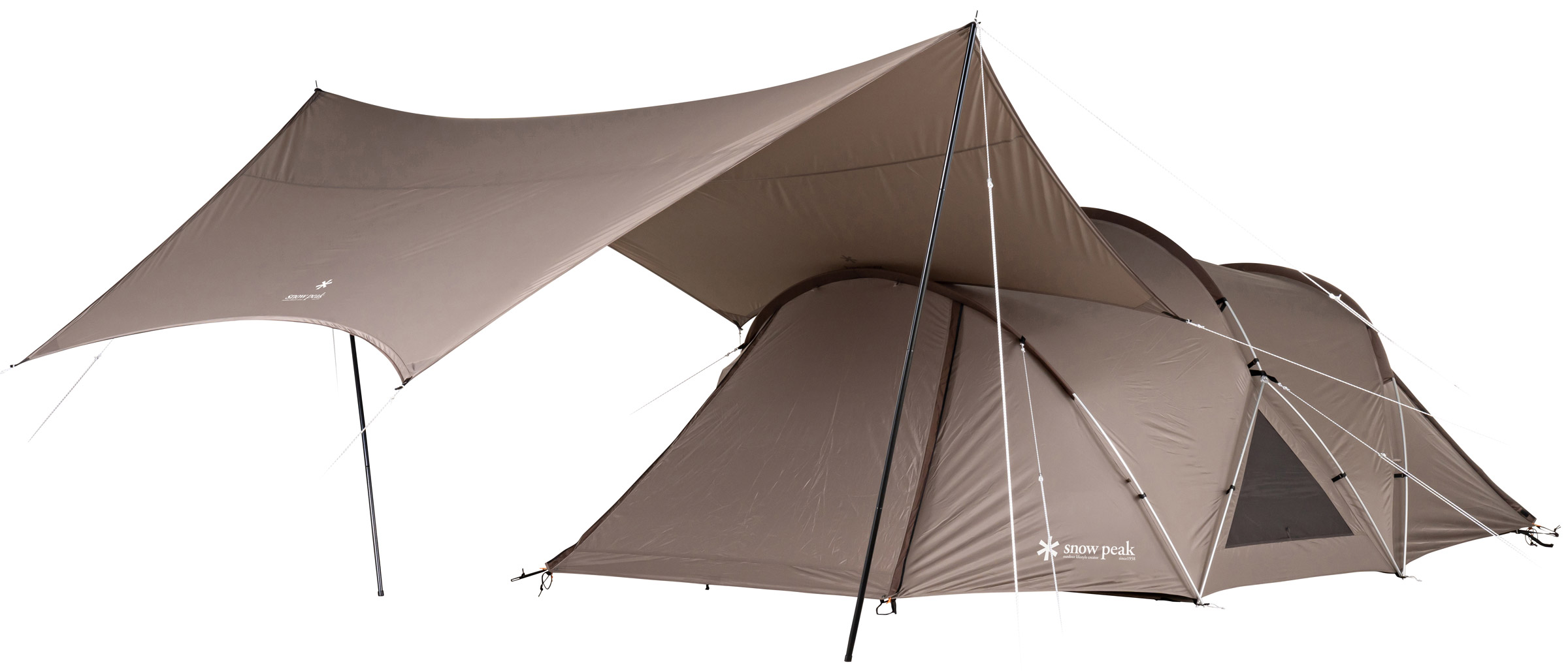 Land Nest Medium Tent & Tarp Set, 4-Personers Telt + Tarp