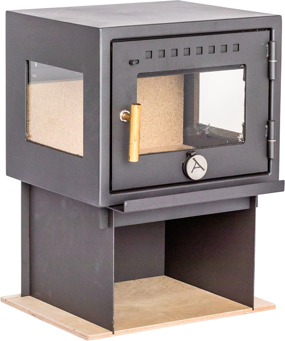 Compact Stove with Flue Kit