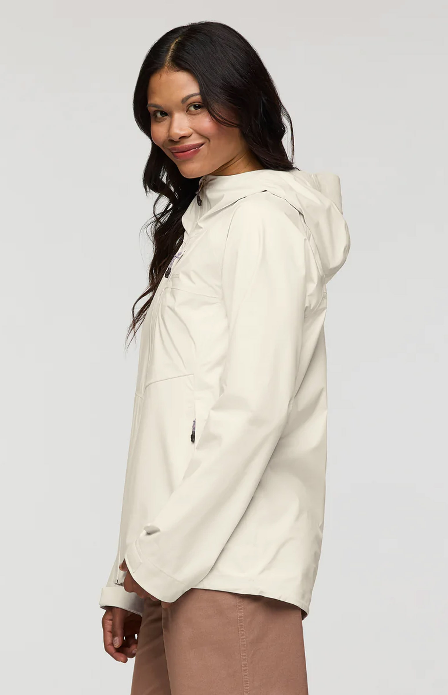 Impermeo 3L Hooded Shell Jacket Dame