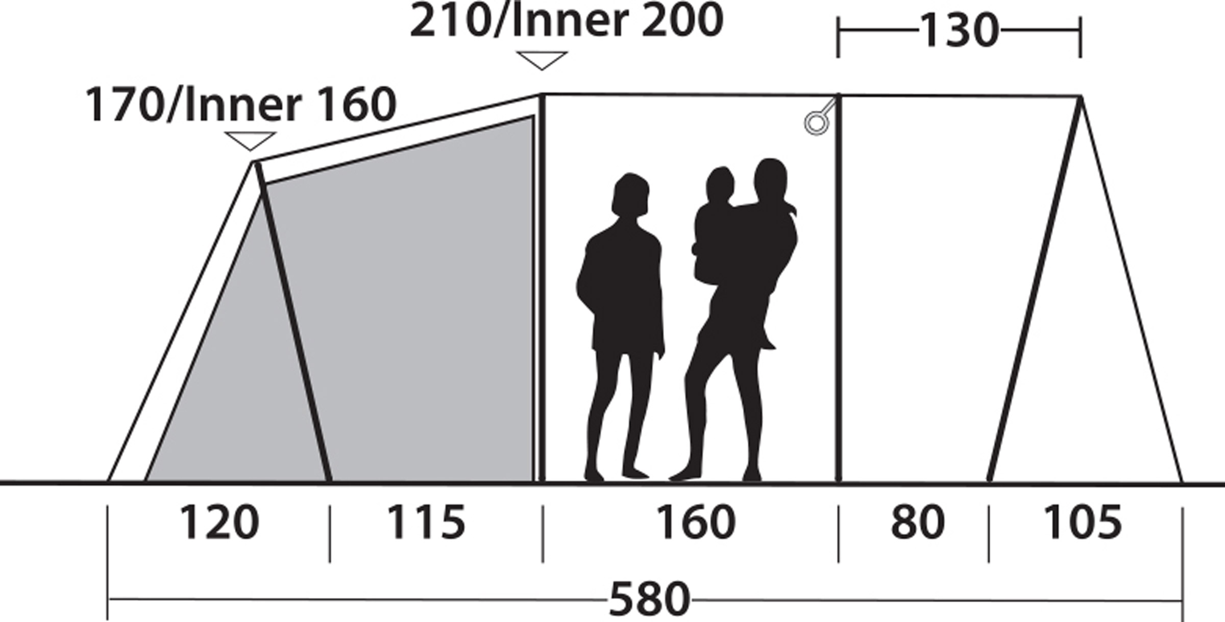 Rockwell 4, 4-Personers Telt