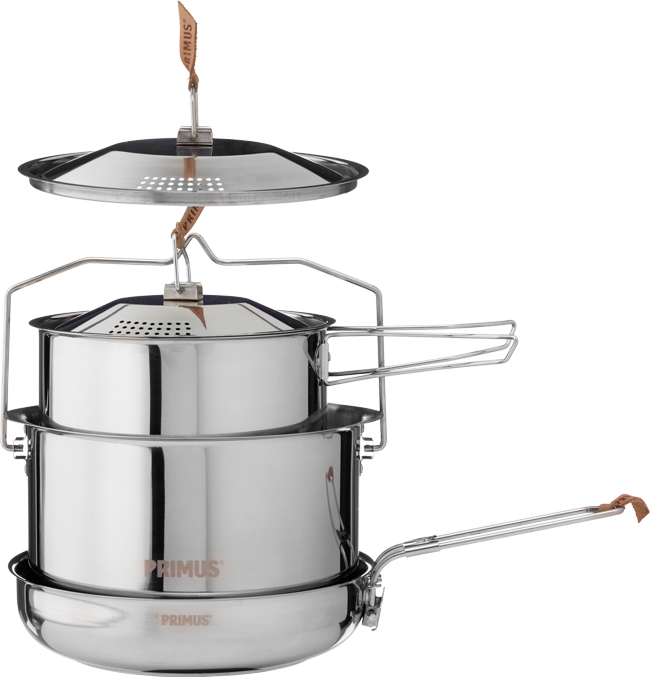 CampFire Cookset S/S Large Primus kogegrej
