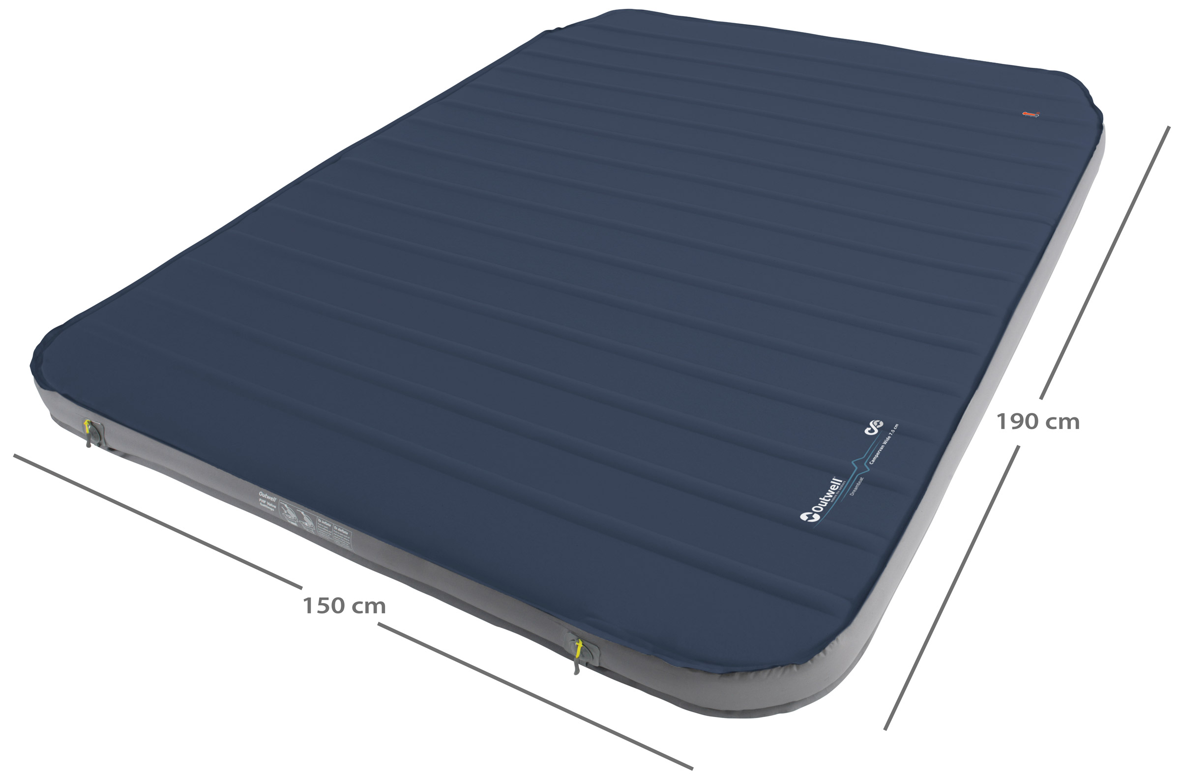 Dreamboat Campervan Wide Selvoppustende Liggeunderlag