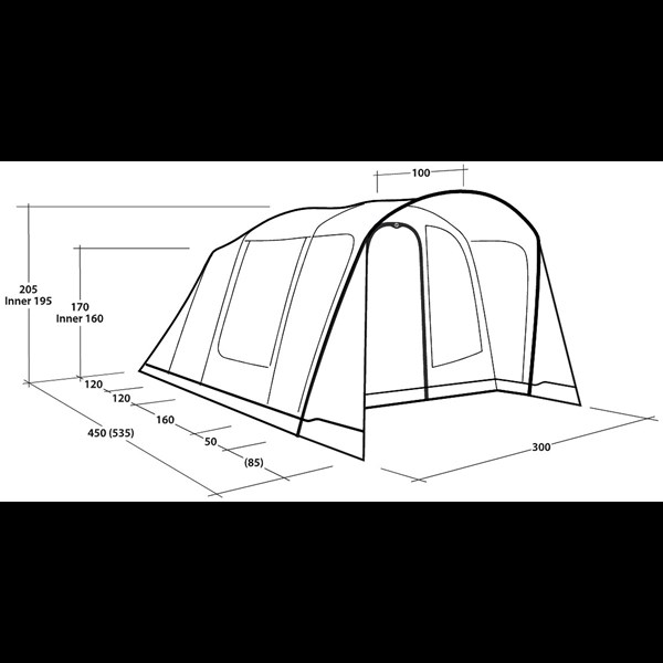 Sunhill 5 Air Tent