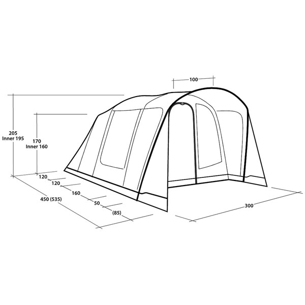 Sunhill 5 Air Tent