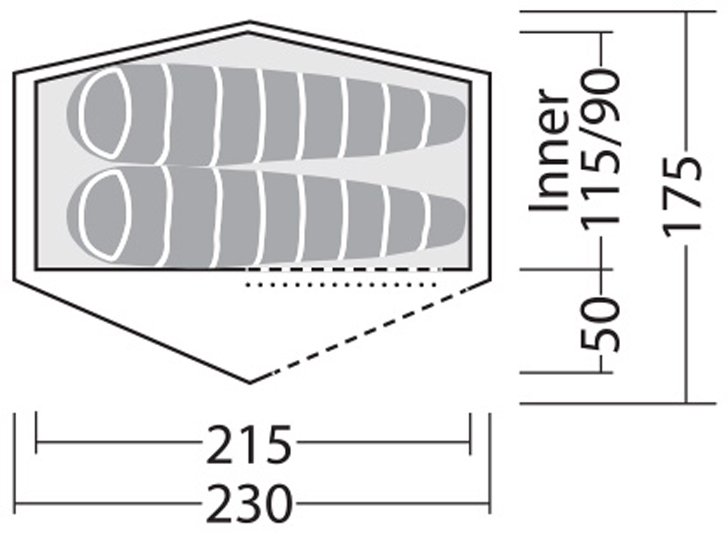 Starlight 2 EXP, 2-Personers Telt