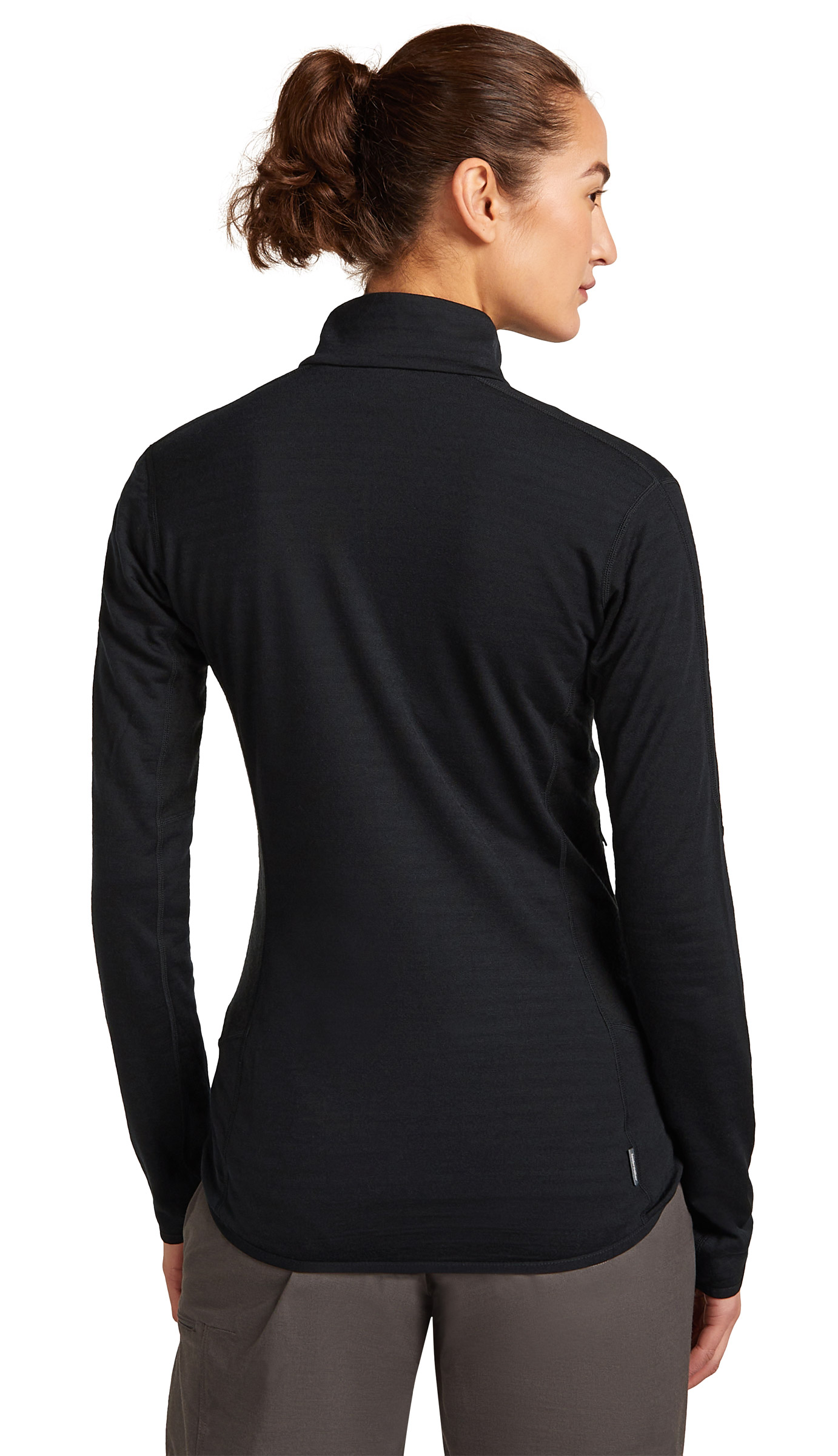 Merino Blend 300 RealFleece Descender LS Zip Dame