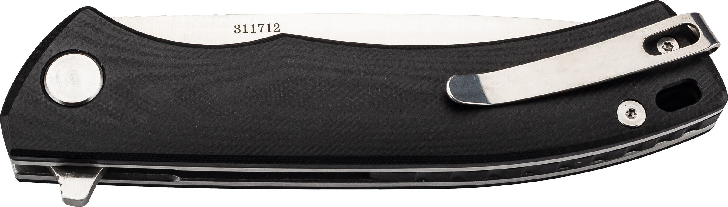 TEC One-Handed AISI 440 Knife with Clip